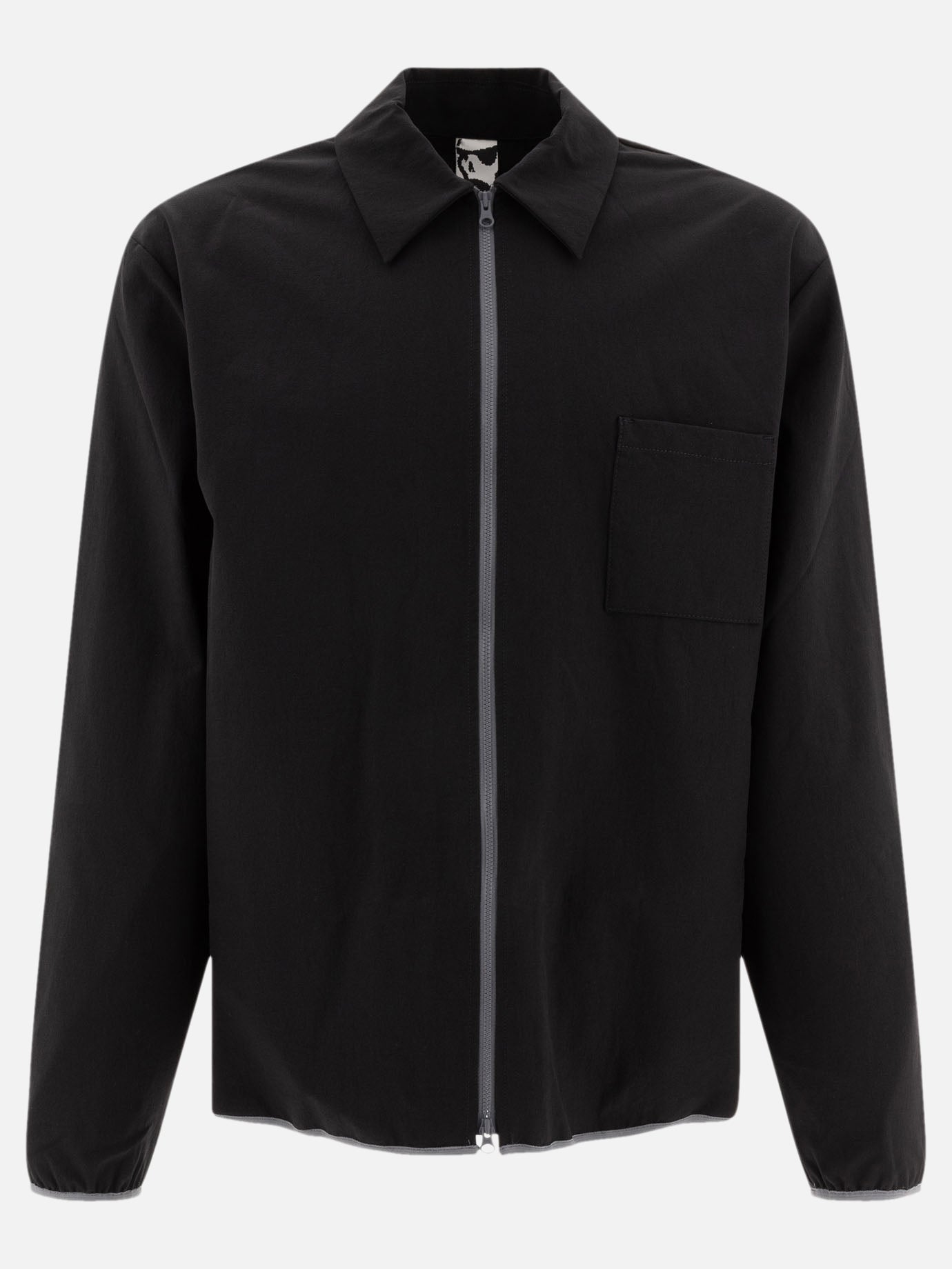 Gr10K "IBQ Zipped" overshirt Black