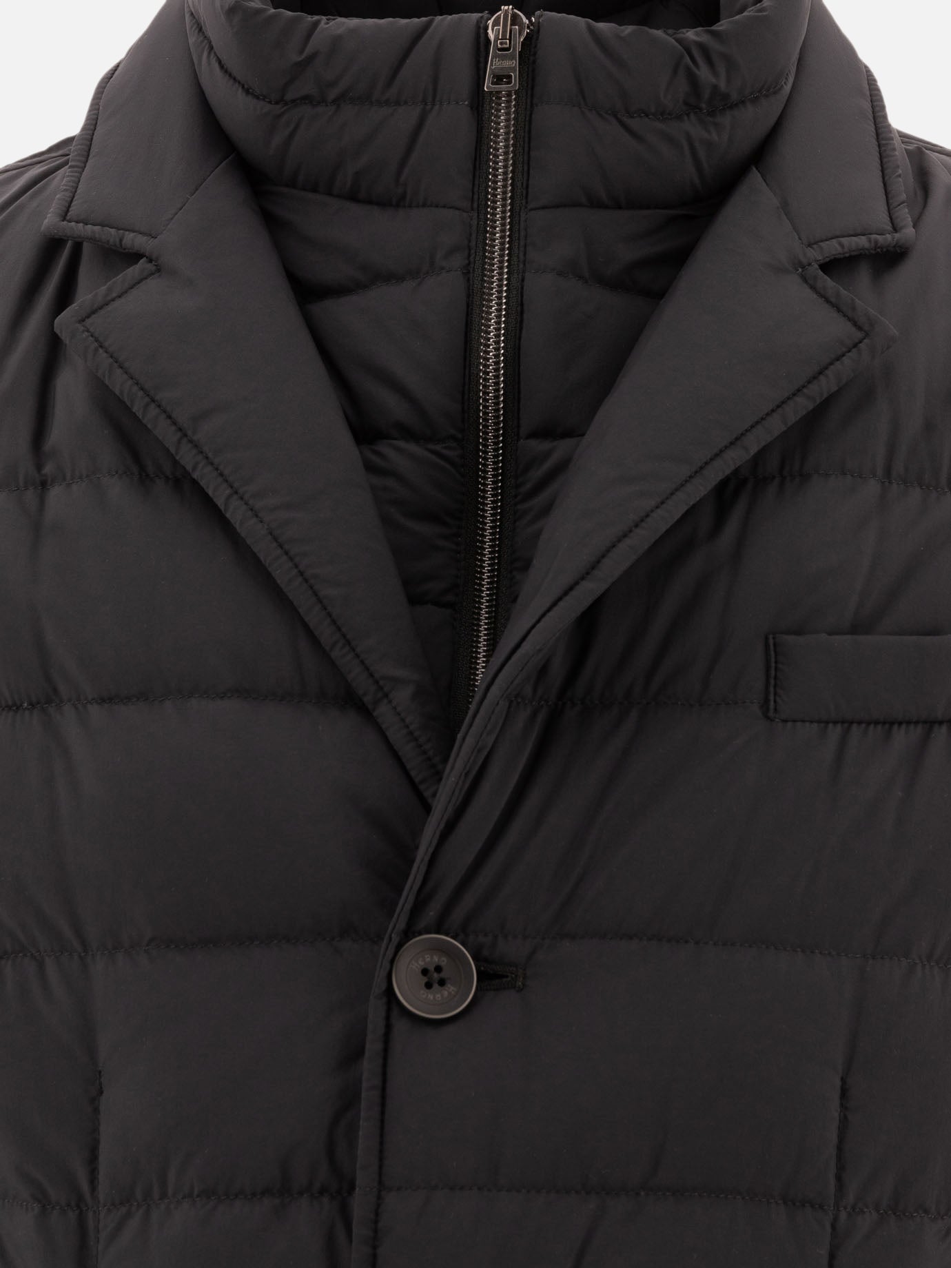 Down jackets Solid colour  Black - Herno Men | PDP | VIETTI Online Store | Zoom-Modal_3

