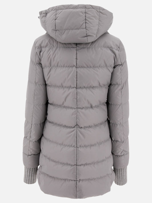 Down jackets Solid colour  Grey - Herno Women | PLP | VIETTI Online Store | 2
