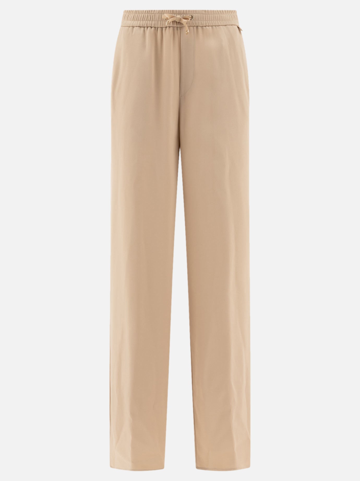 Herno Satin trousers Beige