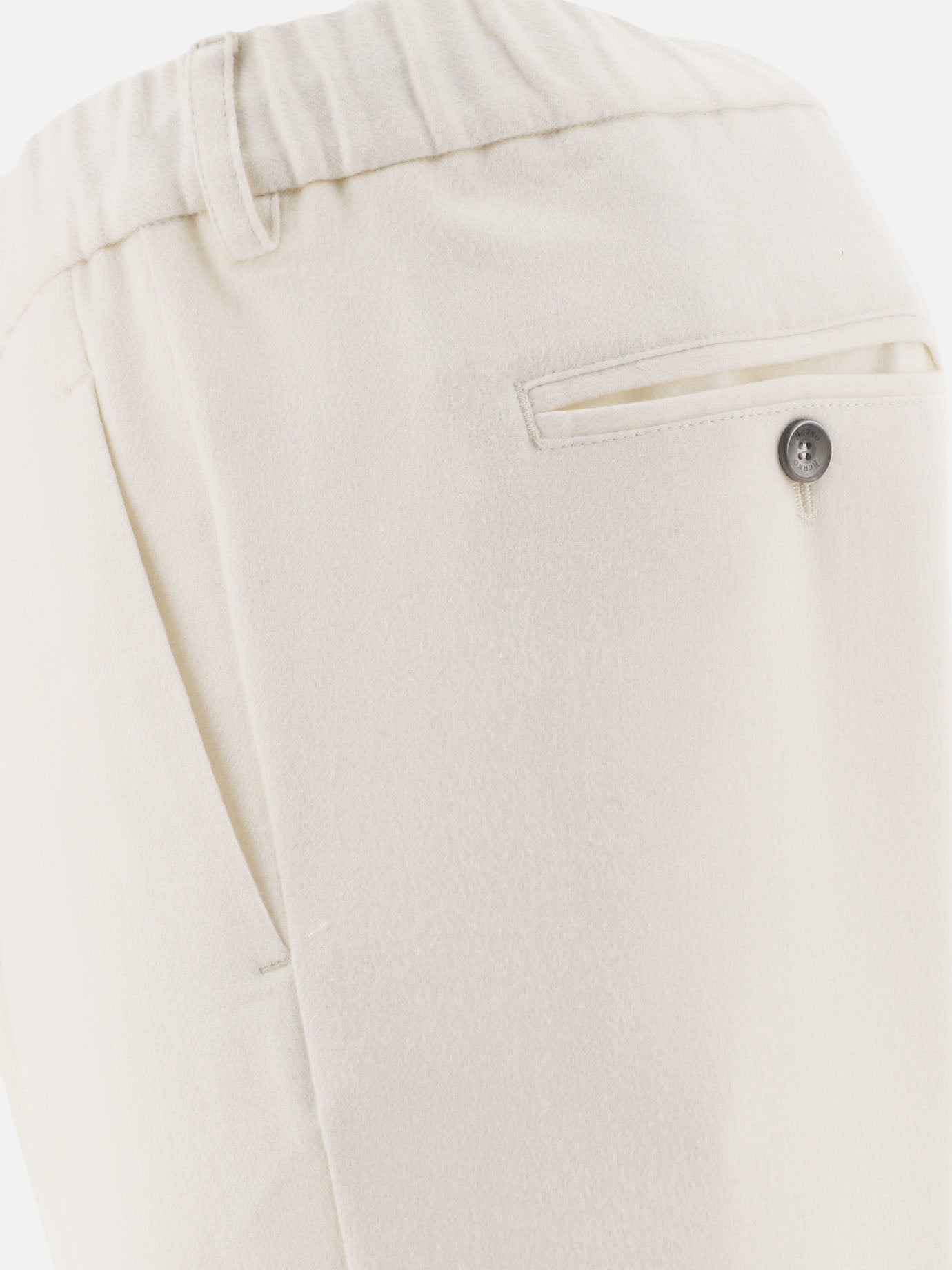 Pantaloni in cashmere e seta