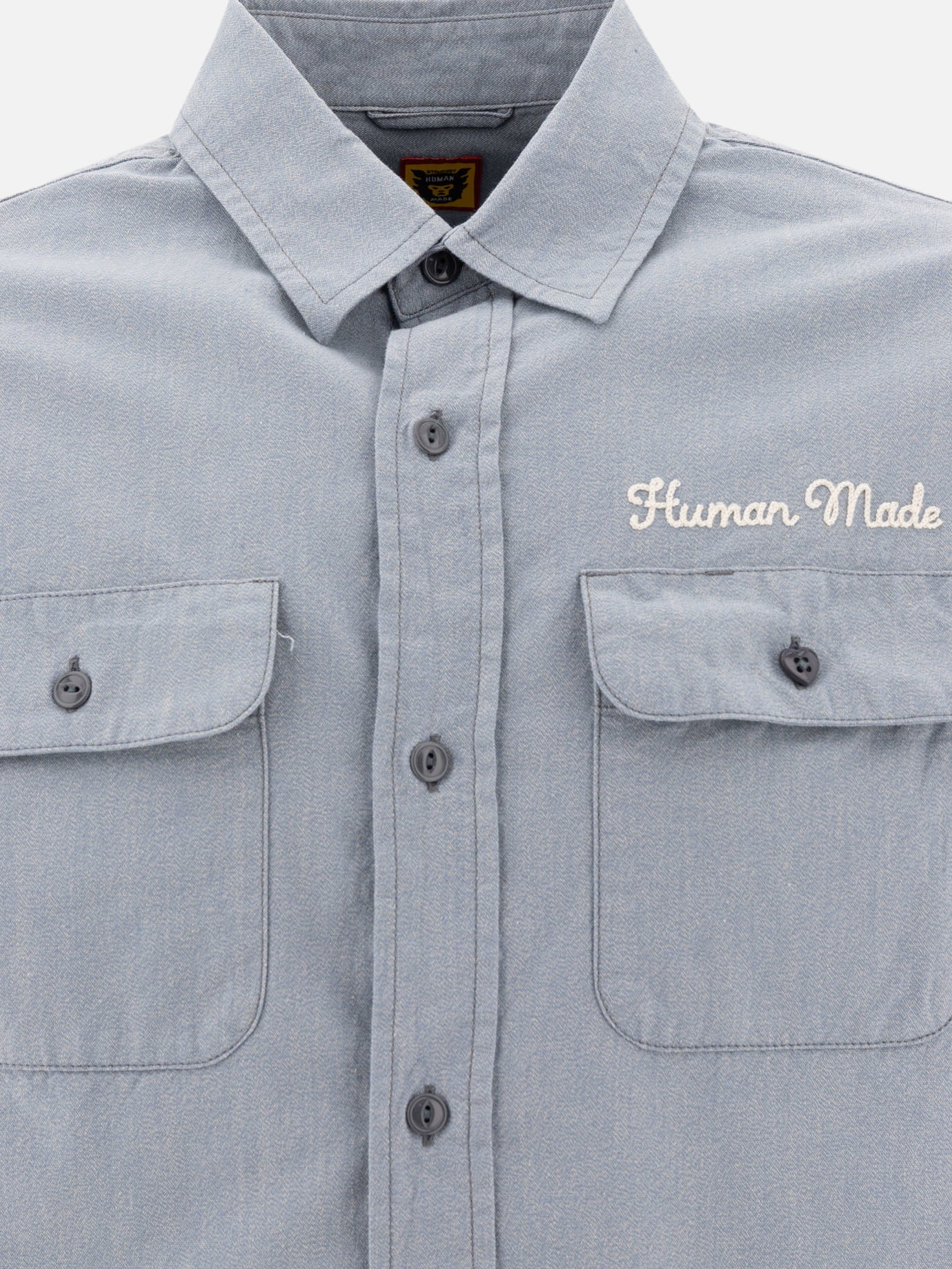 Human Made "Salt & Pepper" shirt Light blue