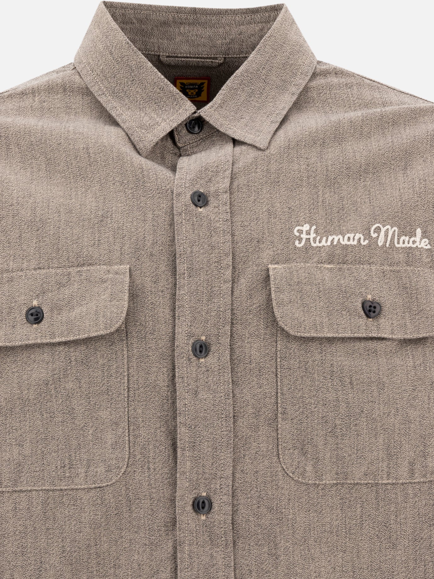 Human Made "Salt & Pepper" shirt Grey