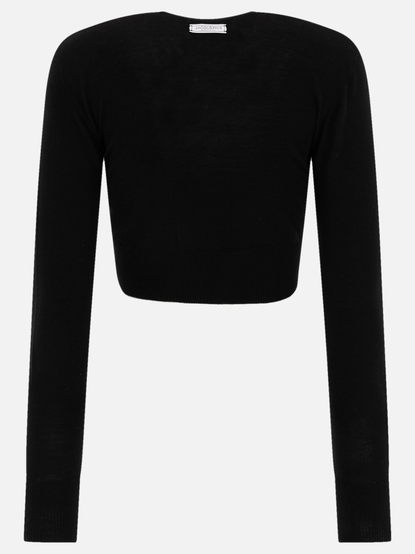 Jacquemus "Le Cardigan Spiaggia" cardigan Black