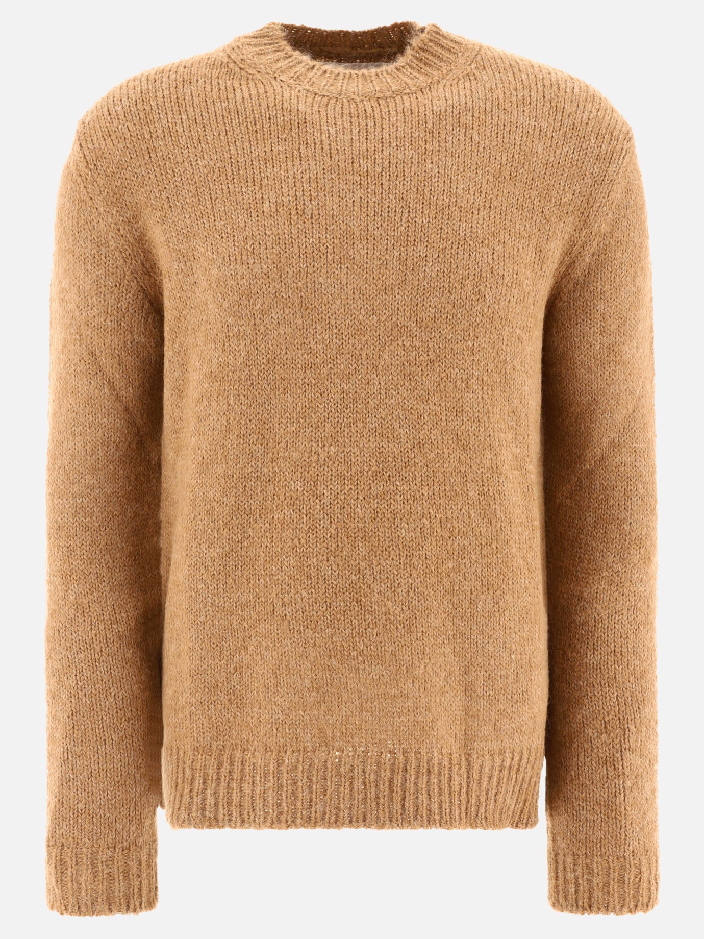 Jil Sander Mélange-effect sweater Beige