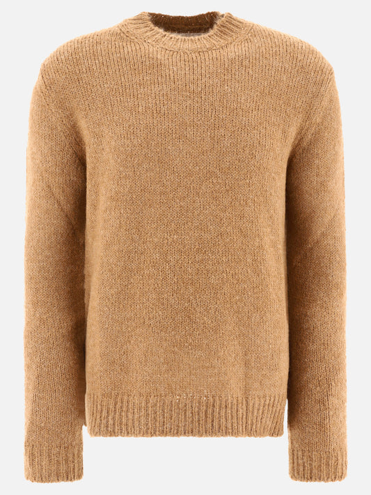 Jil Sander Mélange-effect sweater Beige