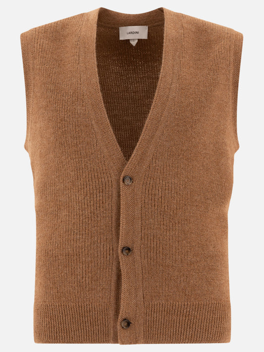 Gilet in lana e alpaca