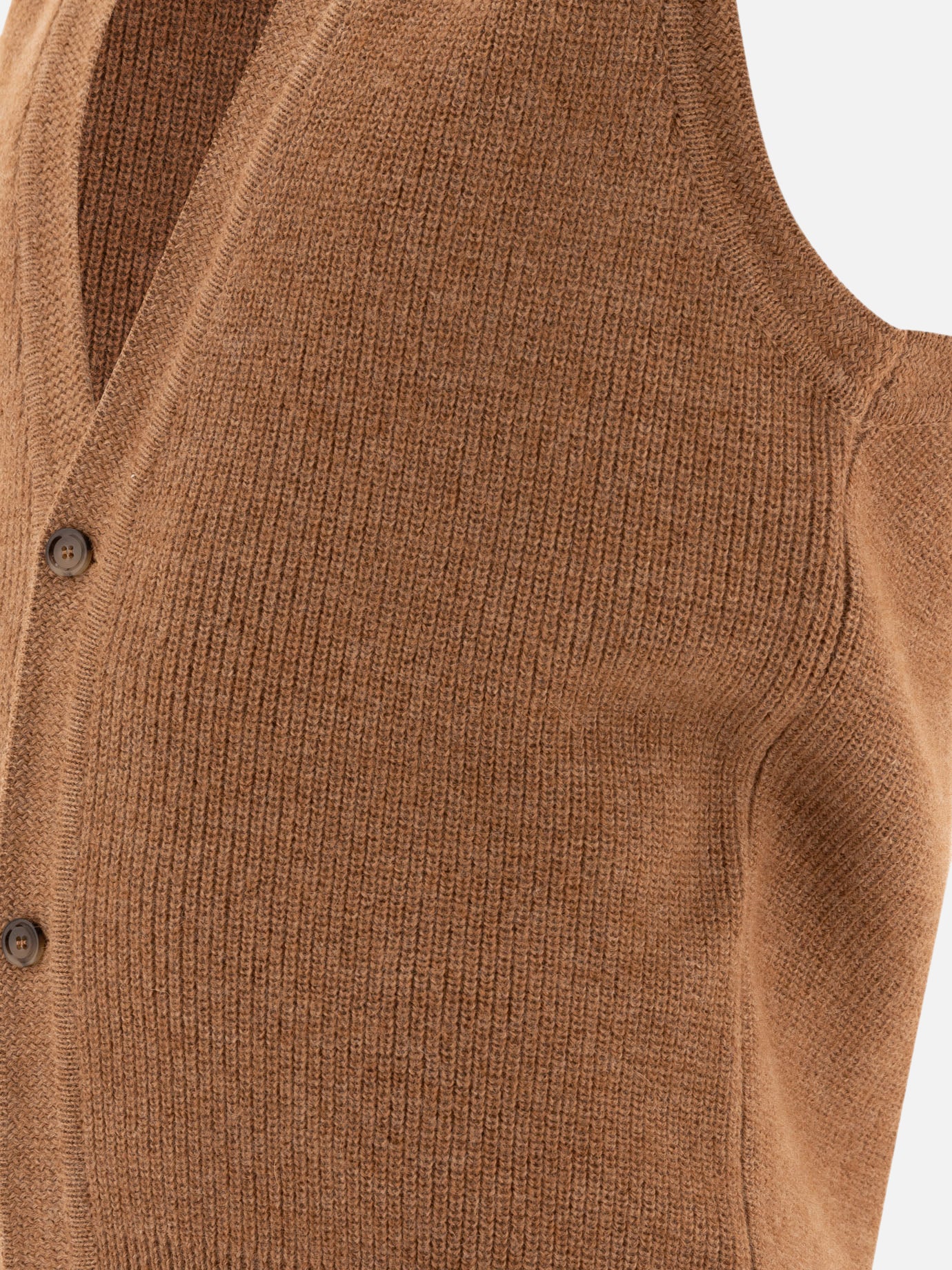 Gilet in lana e alpaca