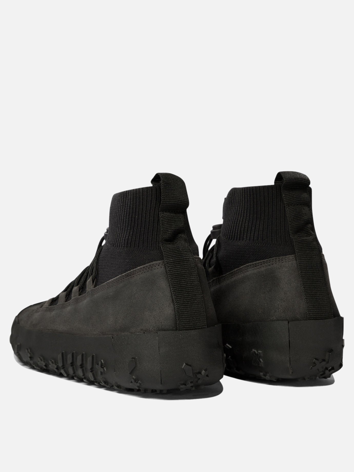 High top sneakers 100% suede - 100% rubber  Grey - Lemaire Men | PDP | VIETTI Online Store | thumbnail_4