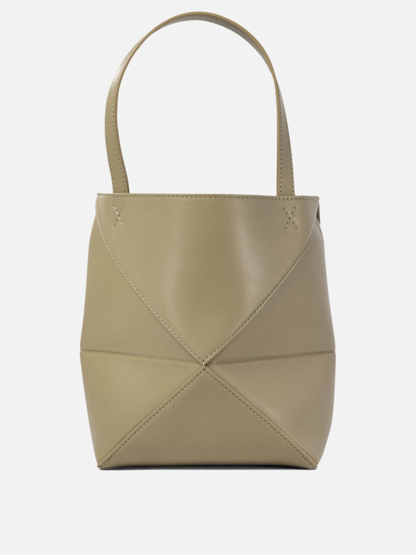 Loewe "Puzzle Fold Tote mini" shoulder bag Green