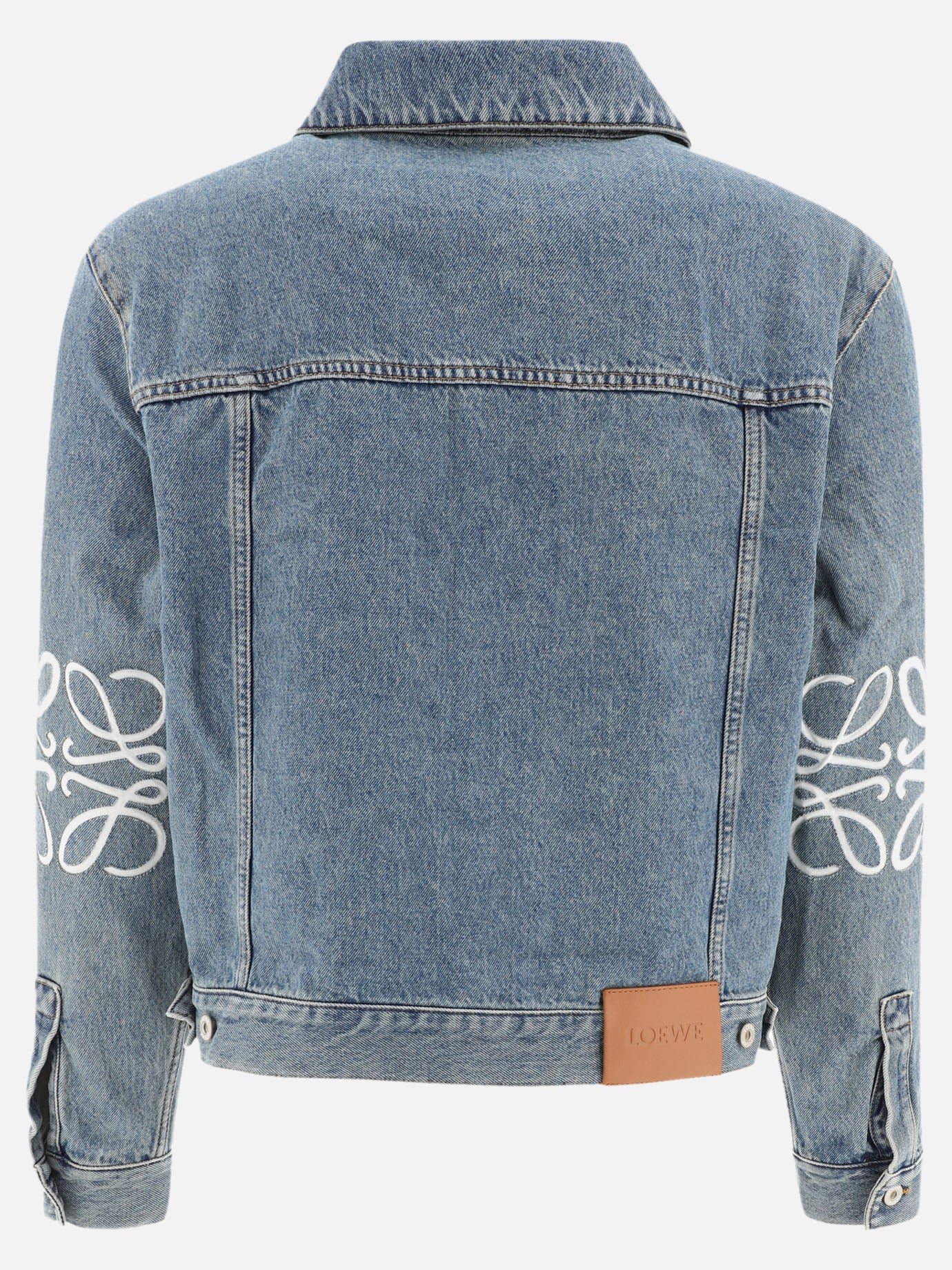 Denim jackets Solid colour  Blue - Loewe Men | PDP | VIETTI Online Store | thumbnail_2