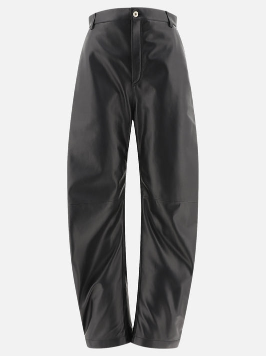 Balloon trousers in nappa lambskin