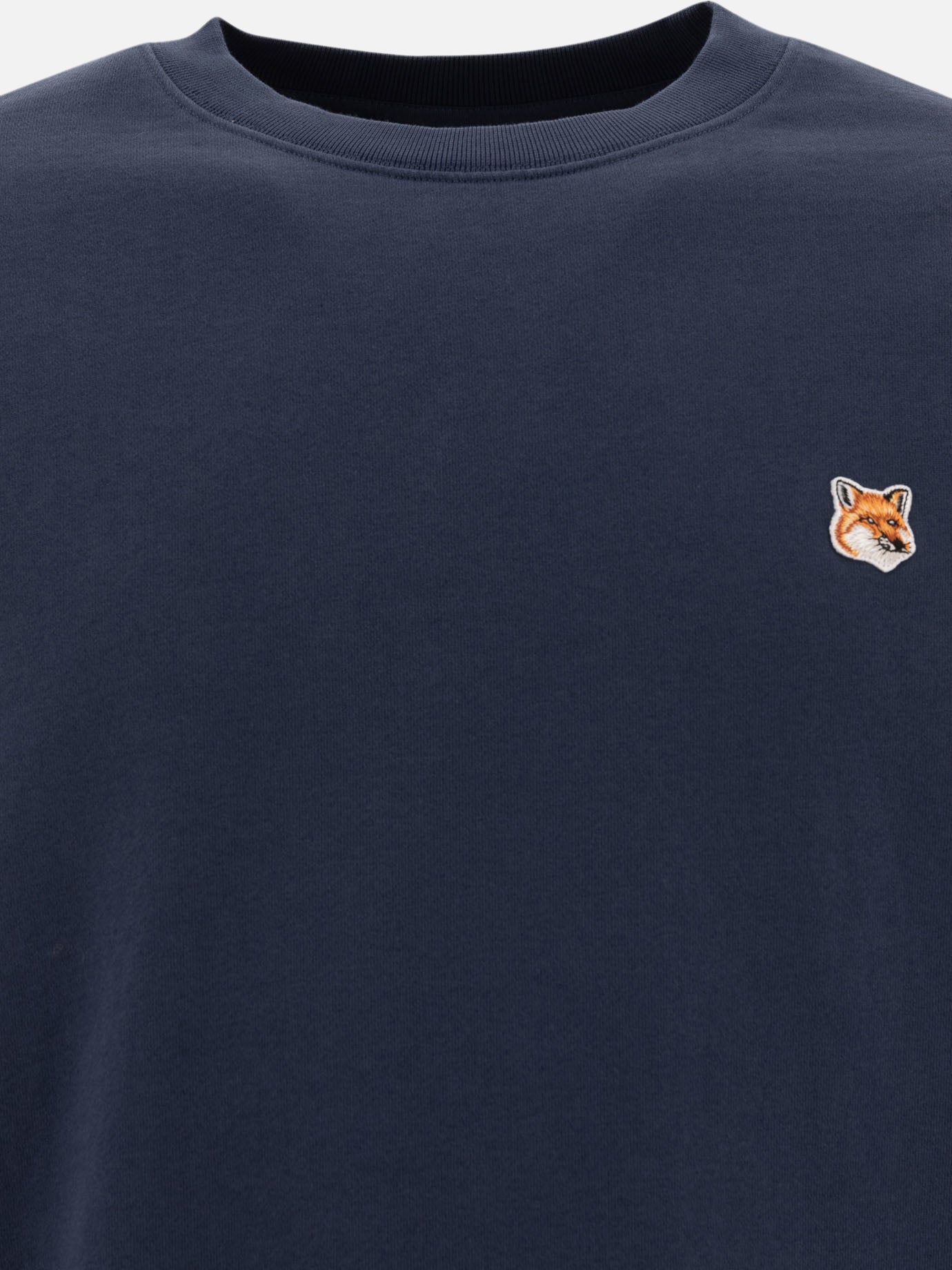 Maison Kitsuné "Fox Head" sweatshirt Blue