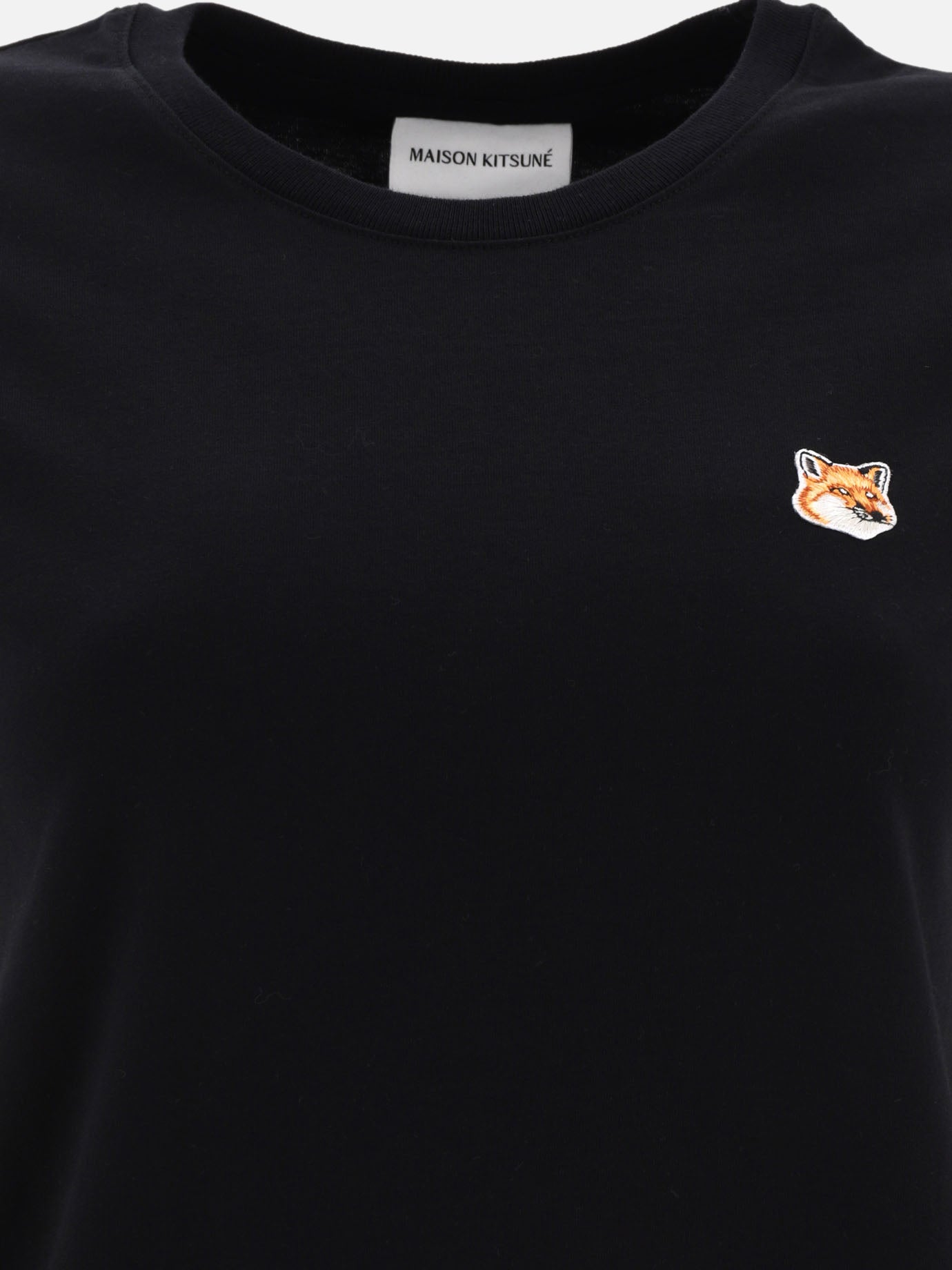 Maison Kitsuné "Fox Head" t-shirt Black