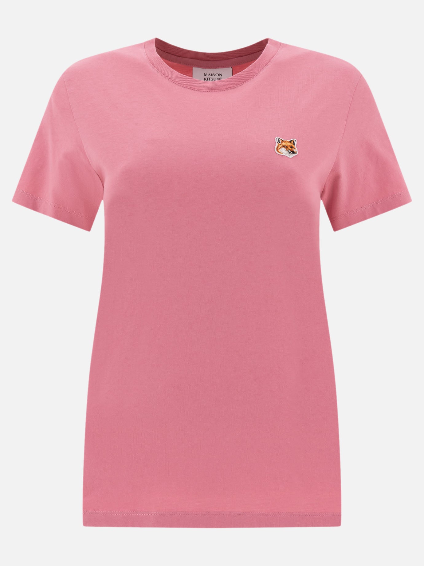 Maison Kitsuné "Fox Head" t-shirt Pink