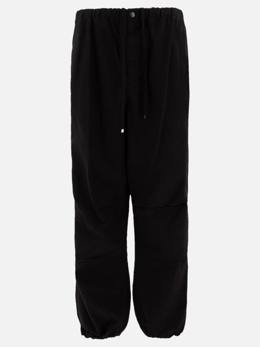 Maison Mihara Yasuhiro "Ripstop Parachute" trousers Black