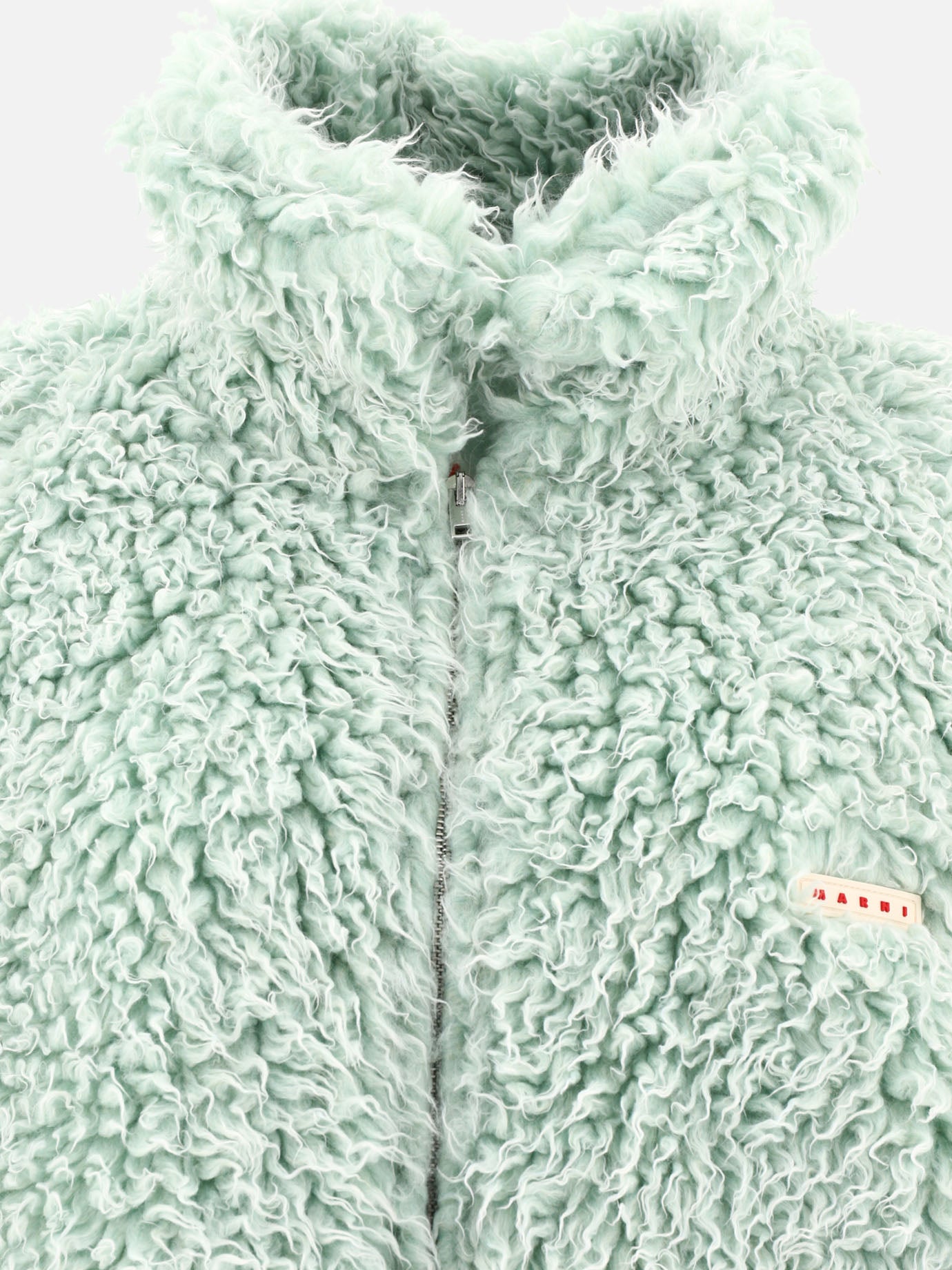 Marni "Shaggy" jacket Light blue