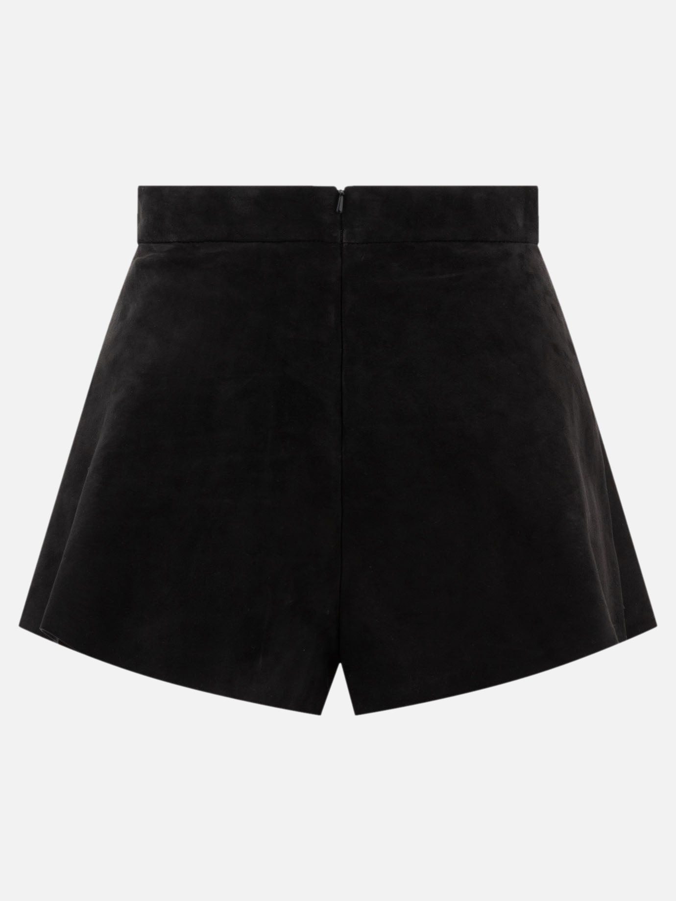 Suede shorts