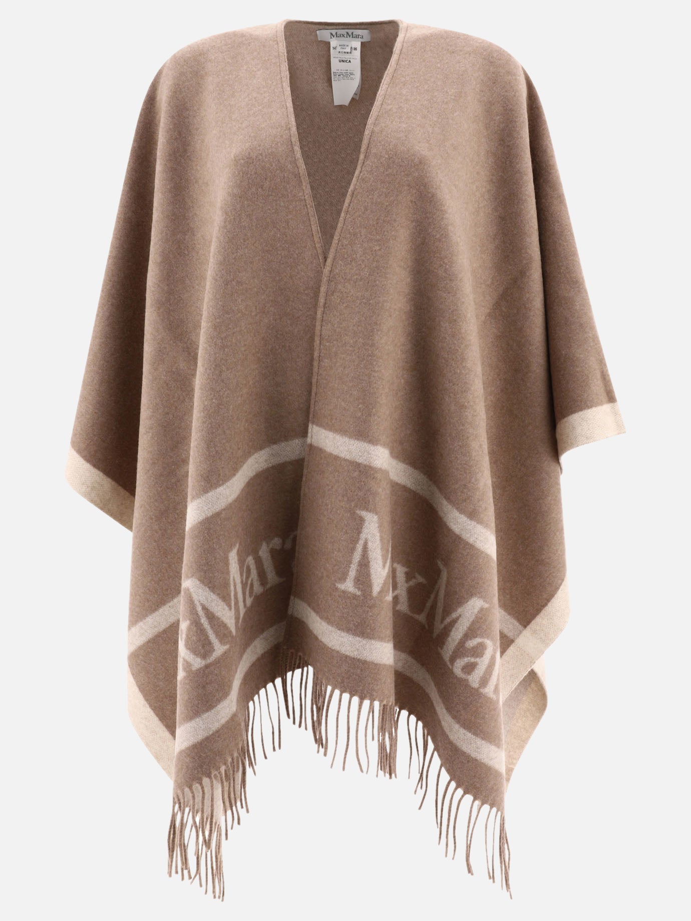 Capes Logo  Brown - Max Mara Women | PDP | VIETTI Online Store | Zoom-Modal
