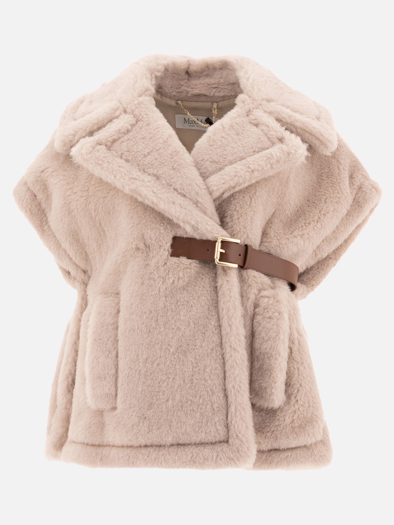 Capes Solid colour  Beige - Max Mara Women | PDP | VIETTI Online Store | thumbnail