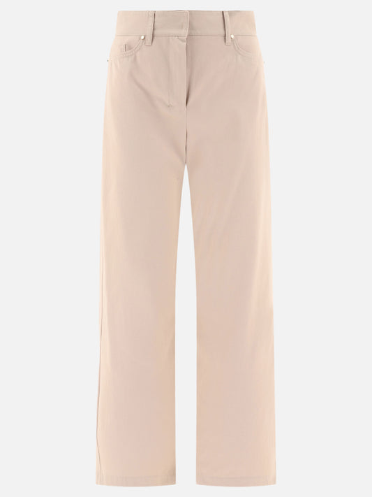 "Milo" gabardine cotton trousers