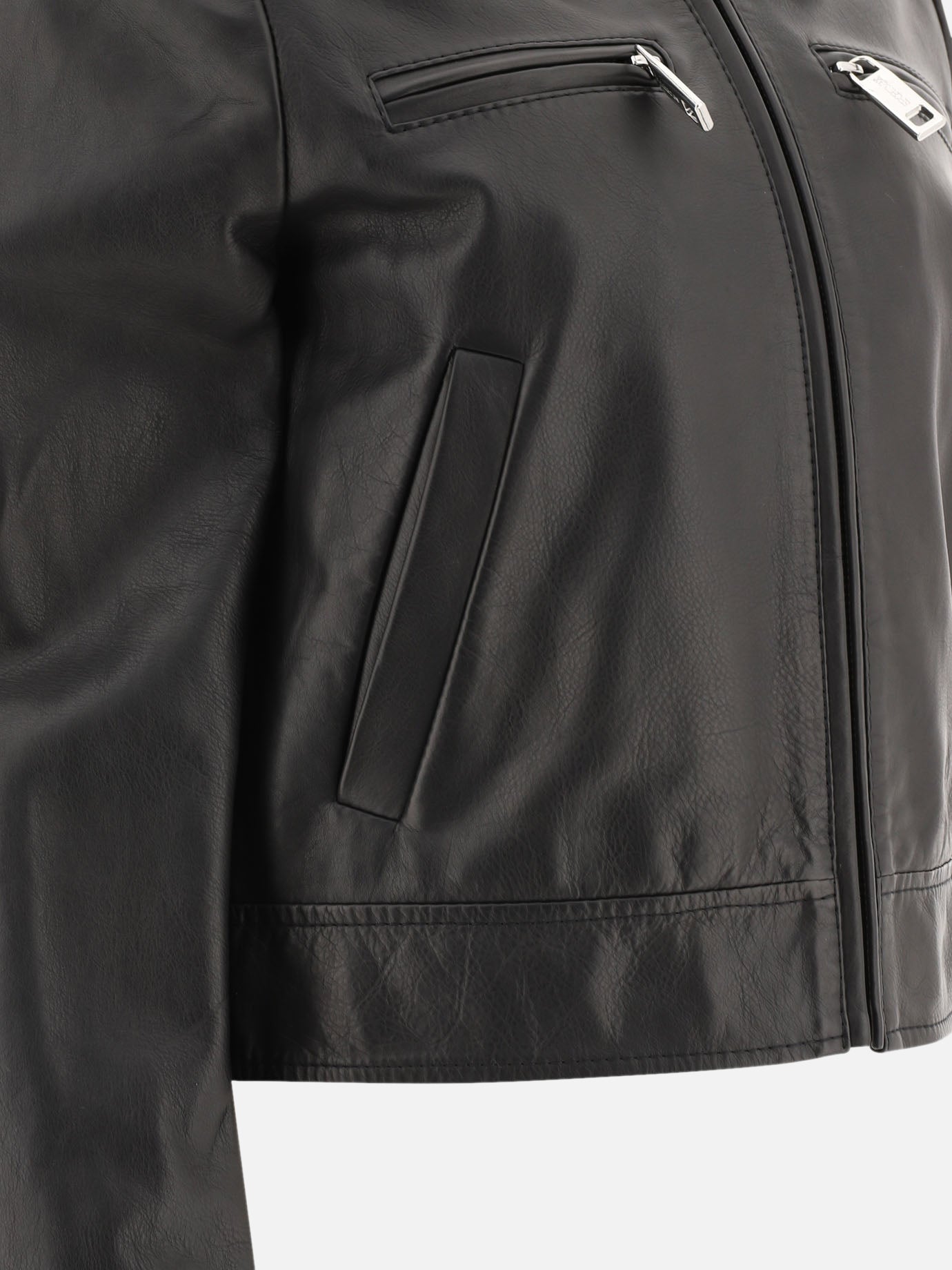 Leather jackets Solid colour  Black - Max Mara Sportmax Women | PDP | VIETTI Online Store | Zoom-Modal_4
