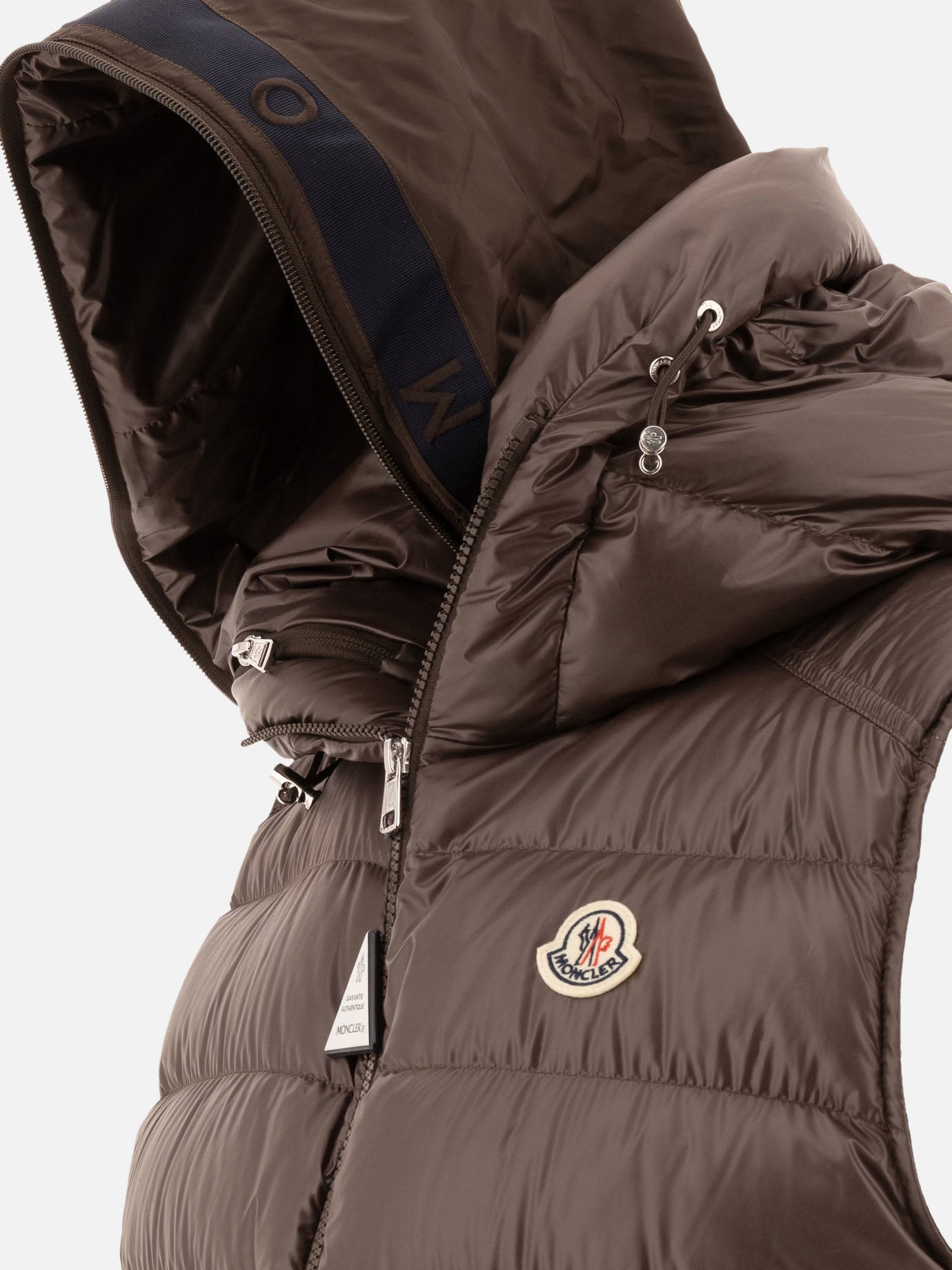 Moncler "Barant" down vest Brown