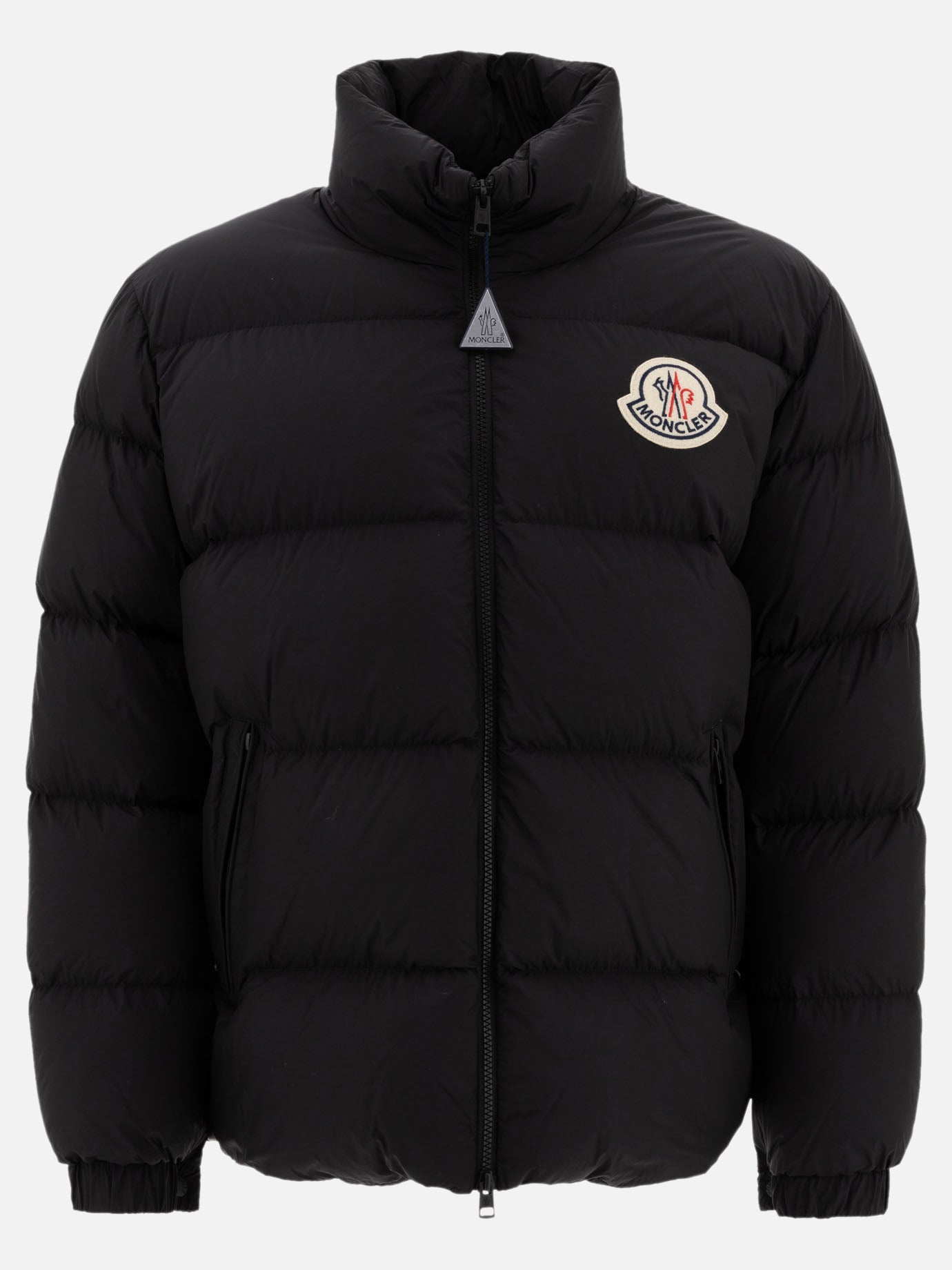 Down jackets Solid colour  Black - Moncler Men | PDP | VIETTI Online Store | thumbnail