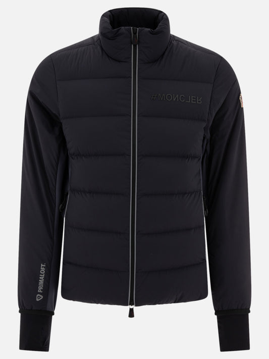 Down jackets Solid colour  Blue - Moncler Grenoble Men | PLP | VIETTI Online Store 
