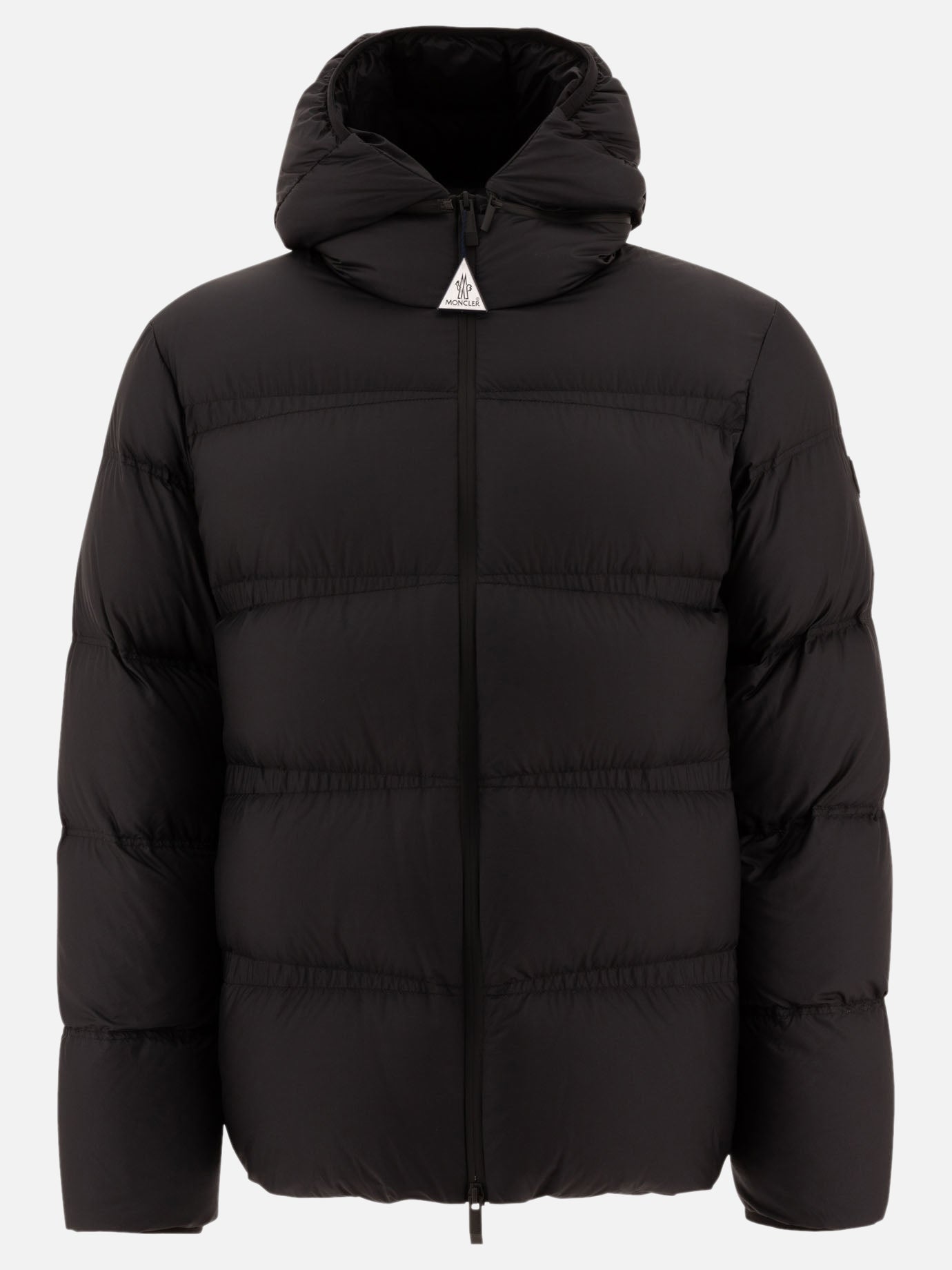 Down jackets Solid colour  Black - Moncler Men | PDP | VIETTI Online Store | thumbnail