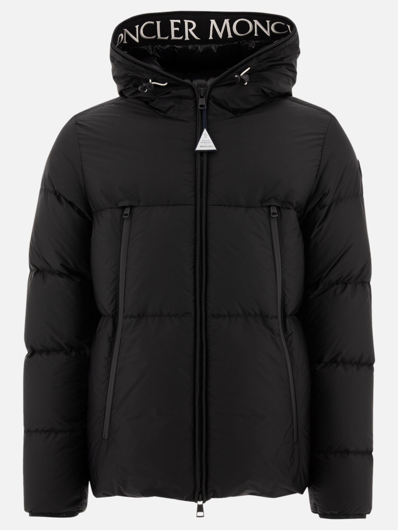 Down jackets Solid colour  Black - Moncler Men | PDP | VIETTI Online Store | thumbnail