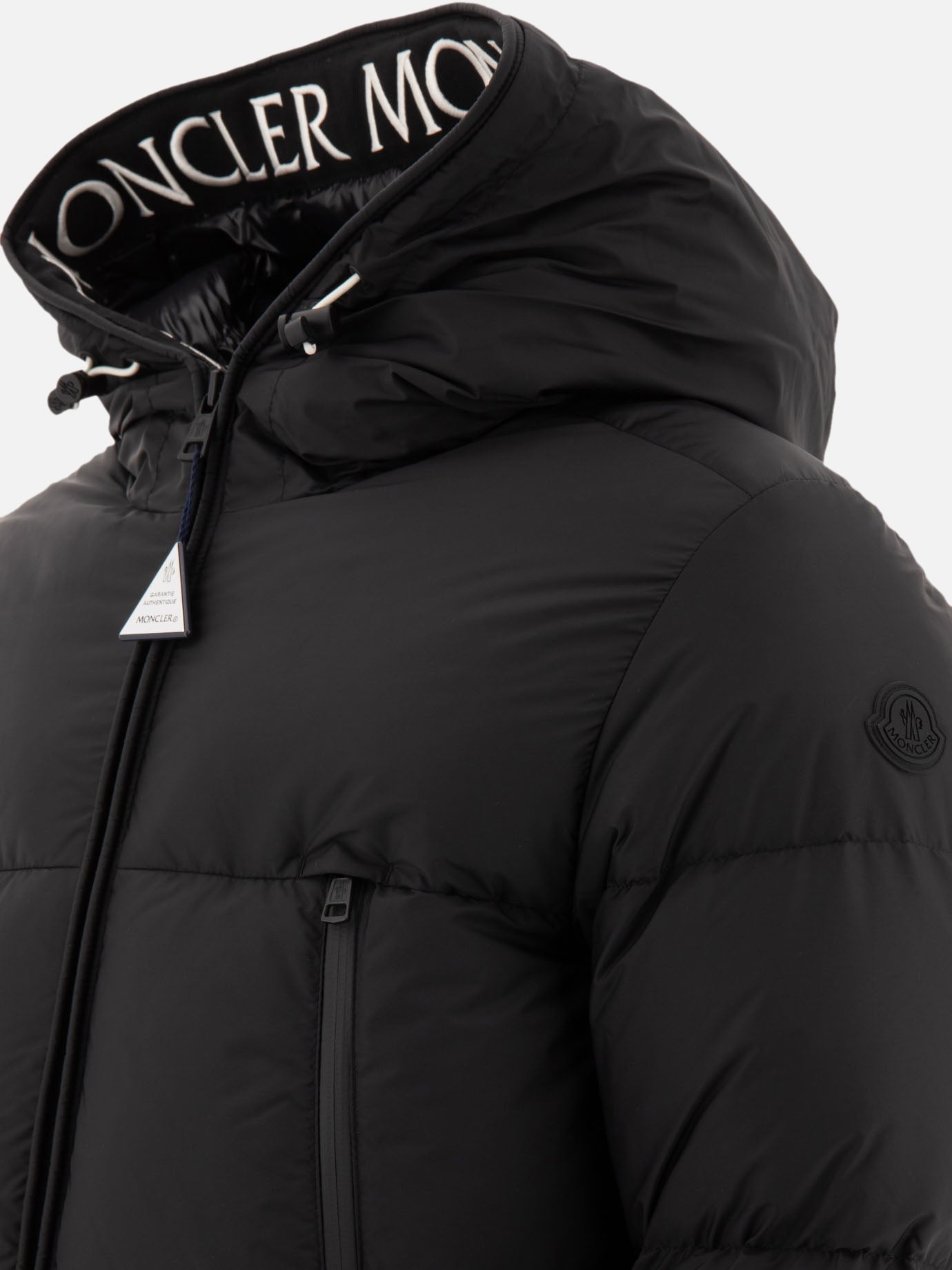 Down jackets Solid colour  Black - Moncler Men | PDP | VIETTI Online Store | Zoom-Modal_4

