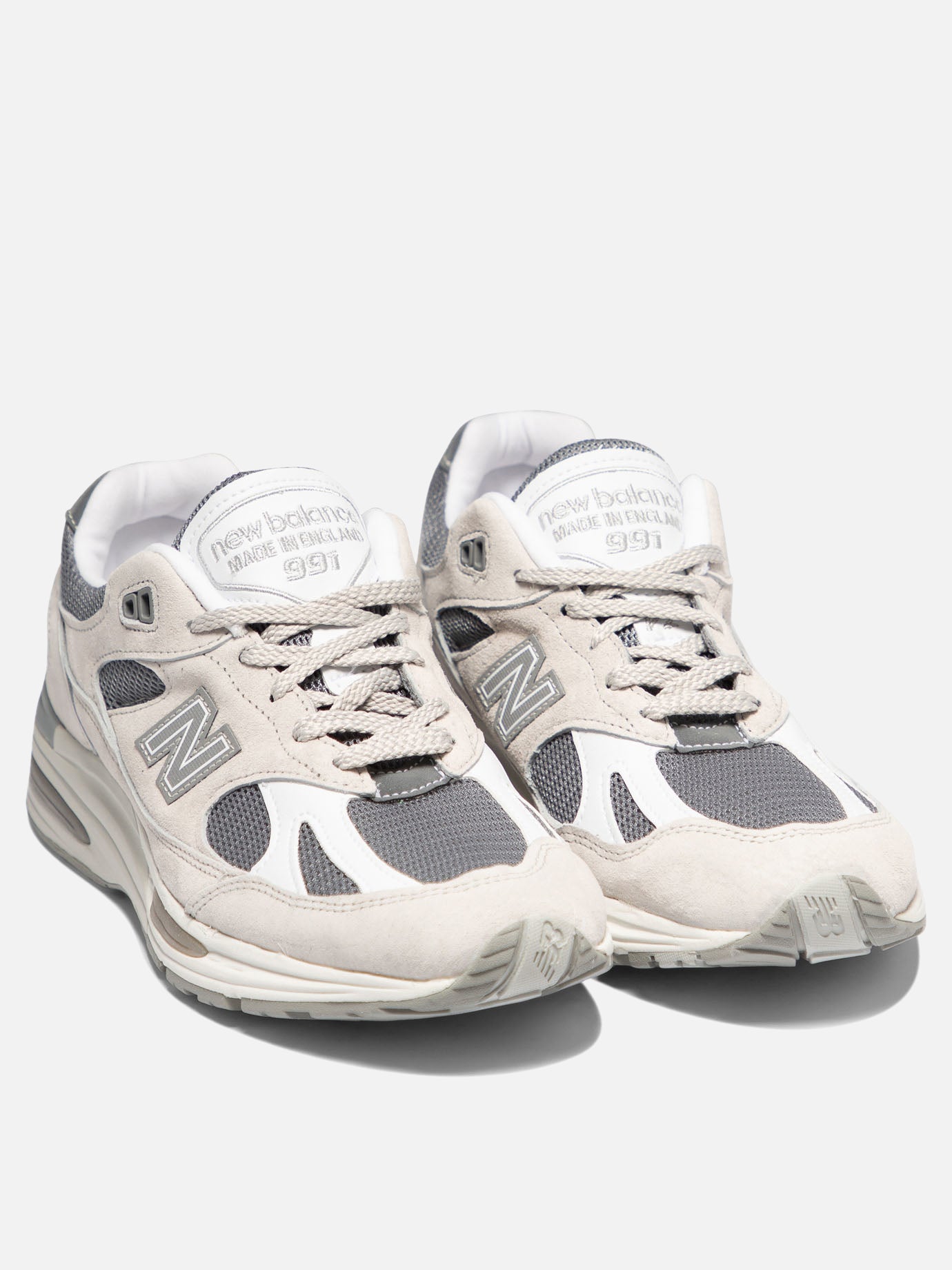 Low top sneakers 90% suede 10% mesh - 100% rubber  Grey - New Balance Men | PDP | VIETTI Online Store | thumbnail_2