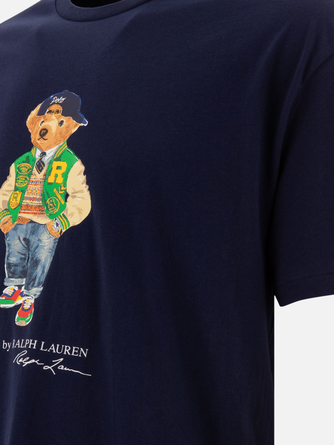 Polo Ralph Lauren "Polo Bear" printed t-shirt Blue