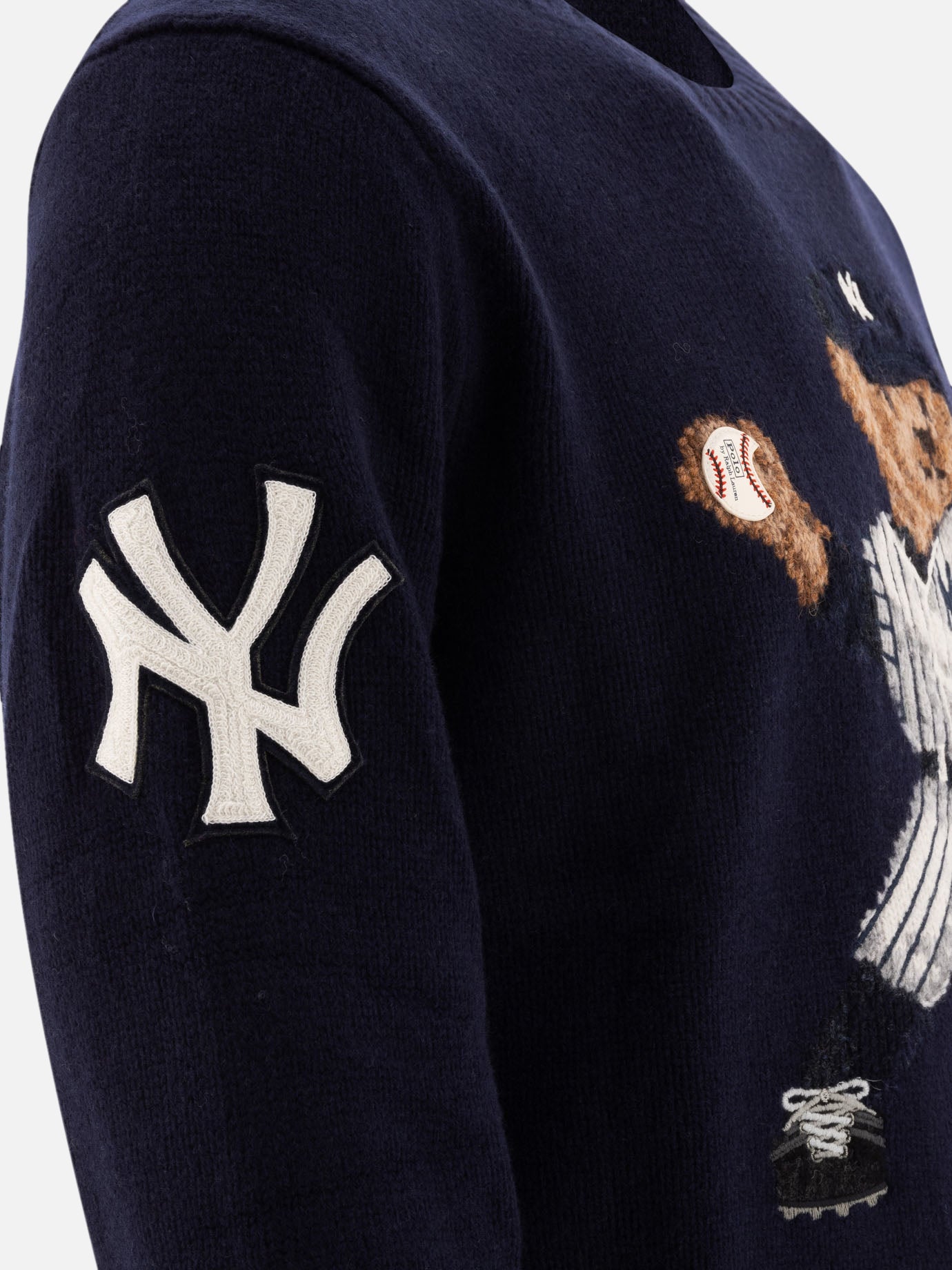 Polo Ralph Lauren "Yankees Bear" sweater Blue