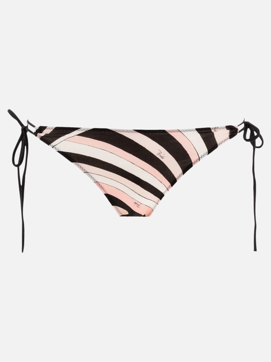 Slip bikini con stampa Iride