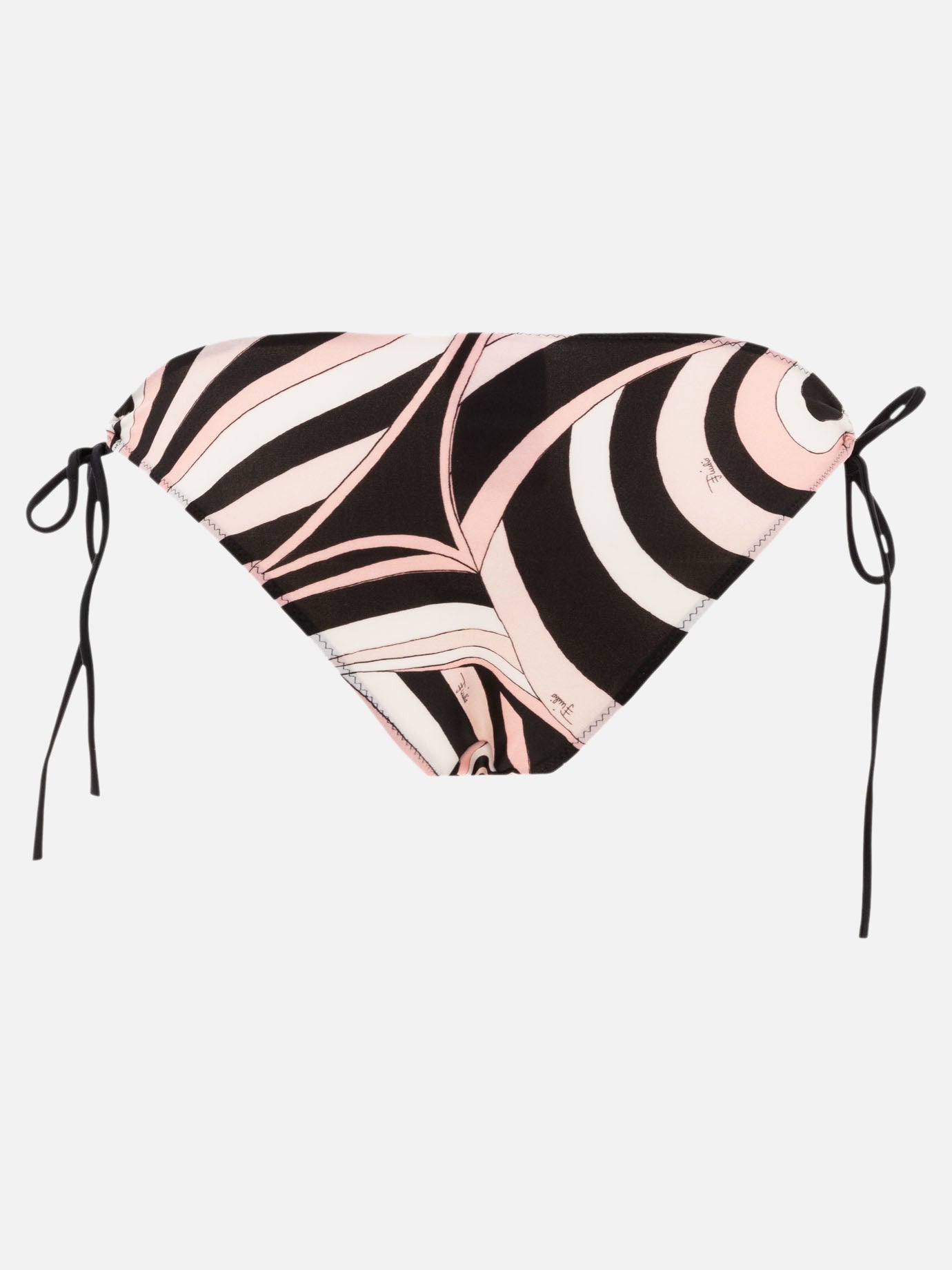 Slip bikini con stampa Iride