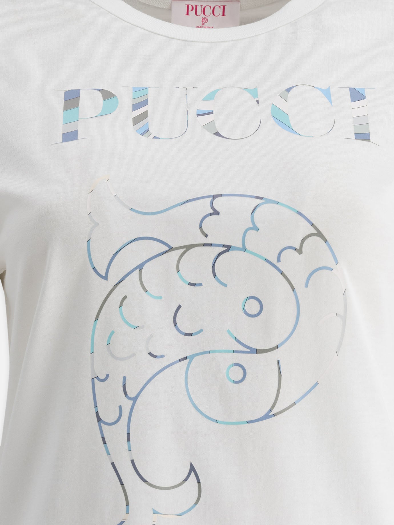 Pucci T-shirt with logo White