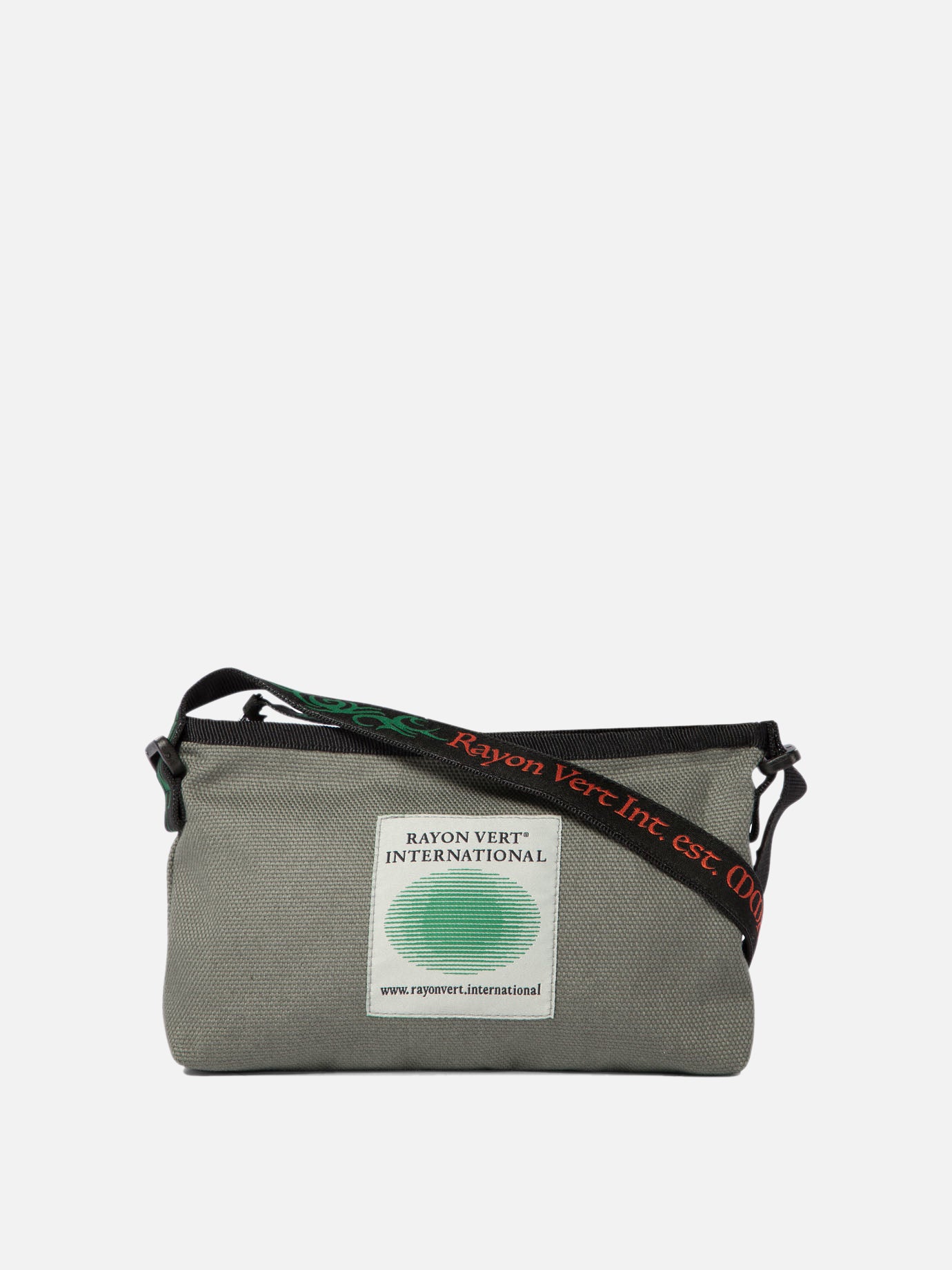 Rayon Vert "Paccheri" crossbody bag Grey