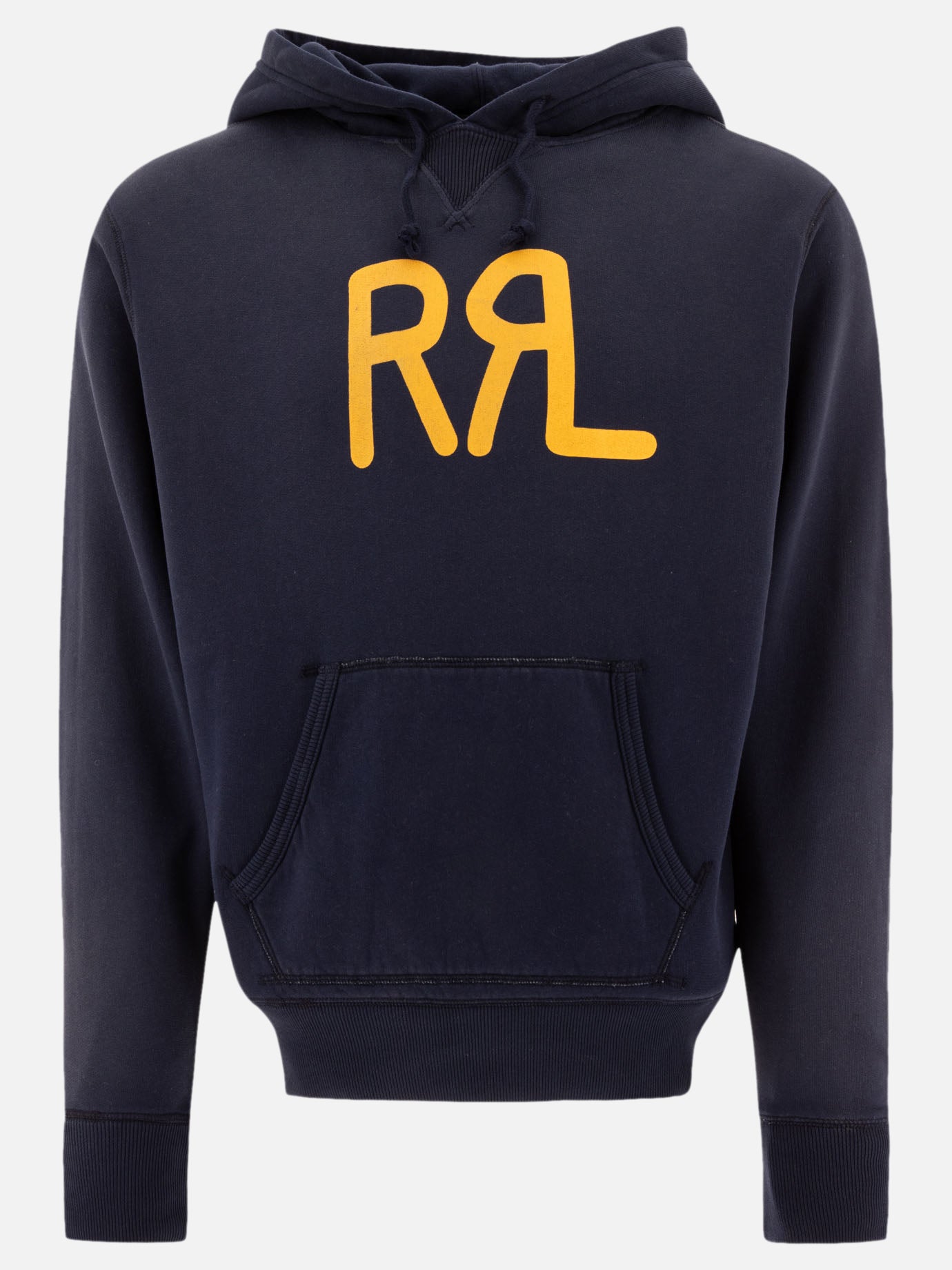 "RRL" printed hoodie