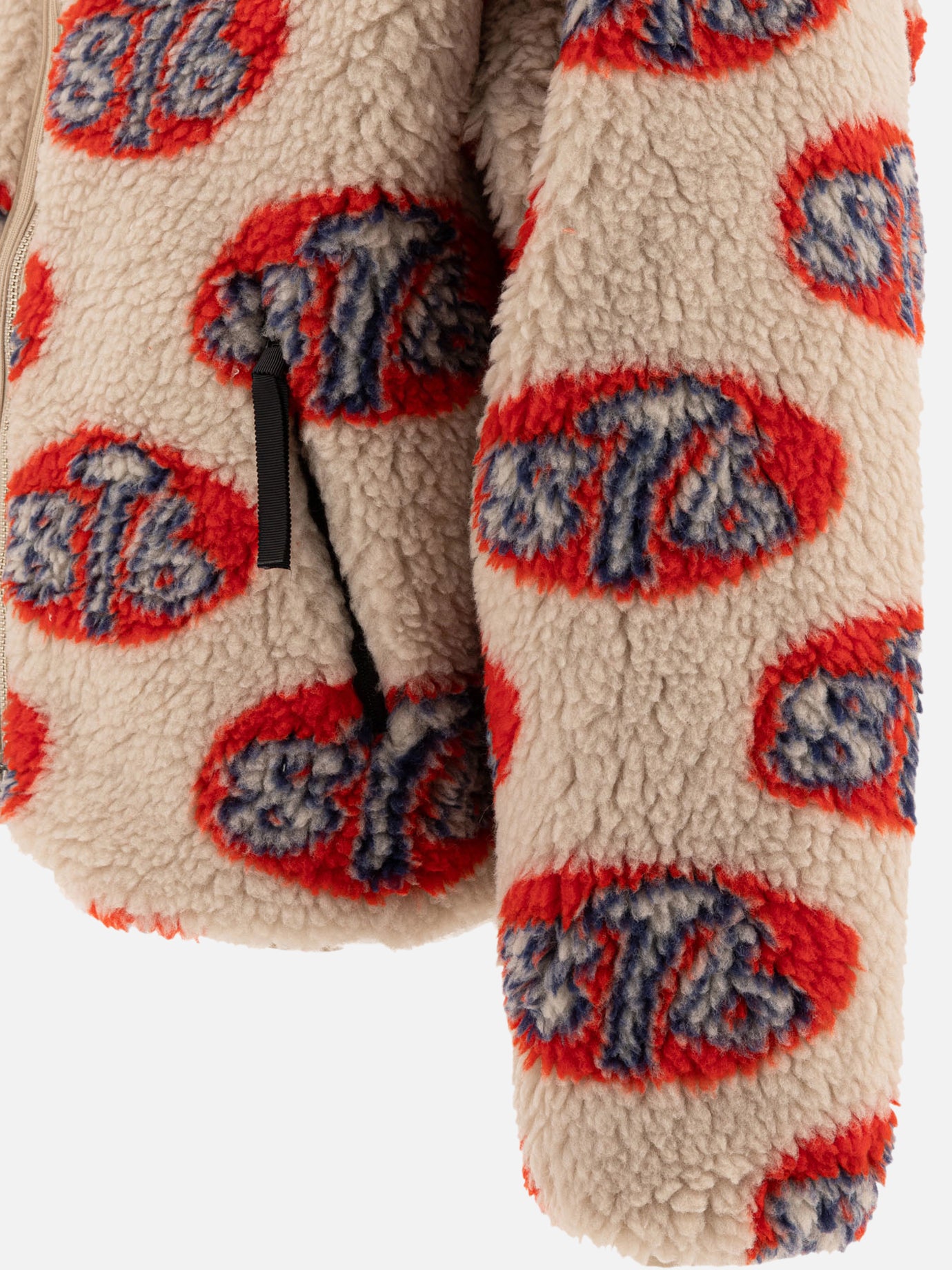 KAPITAL Giacca &quot;Boa Fleece Drizzler&quot; 11407558_3 Beige thumbnail_4