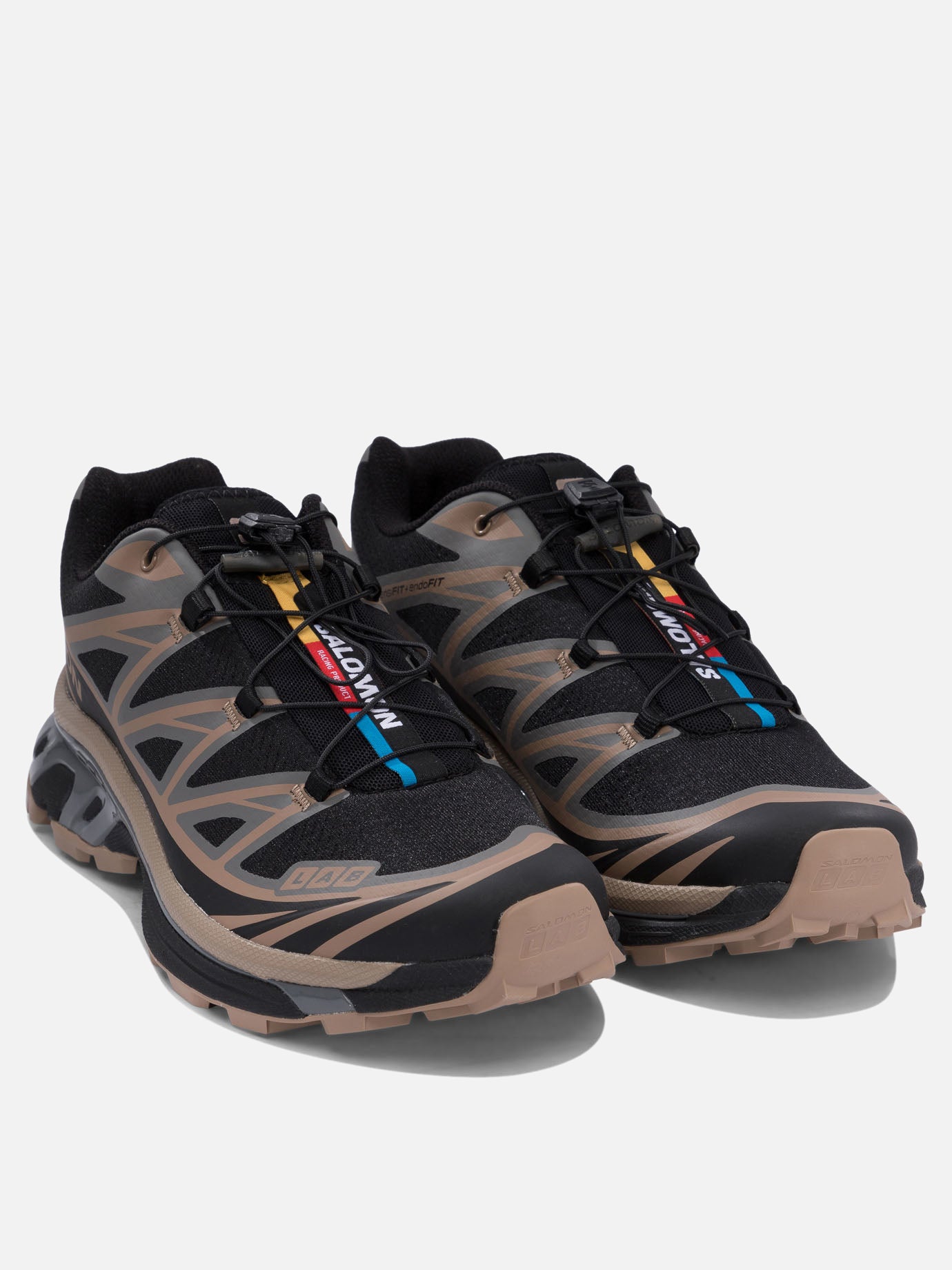 Sneaker basse 80% polyurethane 20% fabric - 100% rubber  Nero - Salomon Uomo | PDP | VIETTI Online Store | thumbnail_2