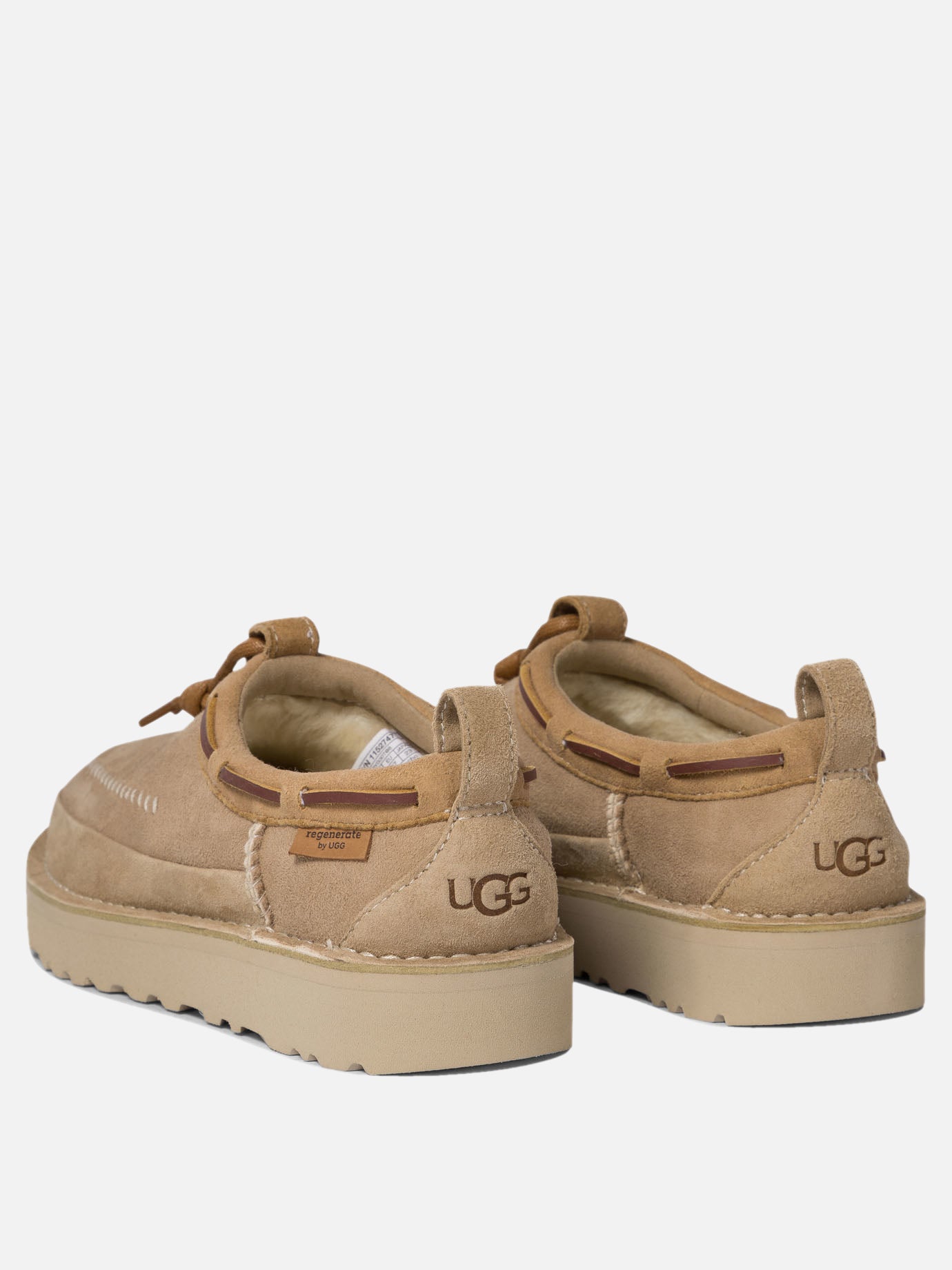 Low top sneakers 100% suede - 100% rubber  Beige - Ugg Women | PDP | VIETTI Online Store | Zoom-Modal_4
