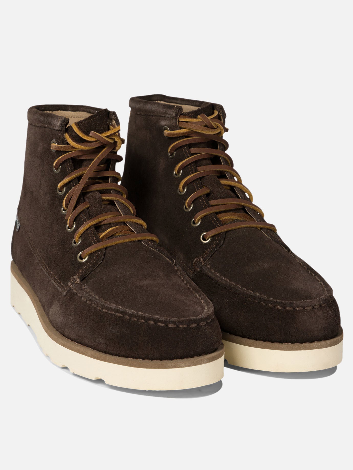 Lace-up boots 100% leather - 100% polyurethane  Brown - Sebago Men | PDP | VIETTI Online Store | Zoom-Modal_2
