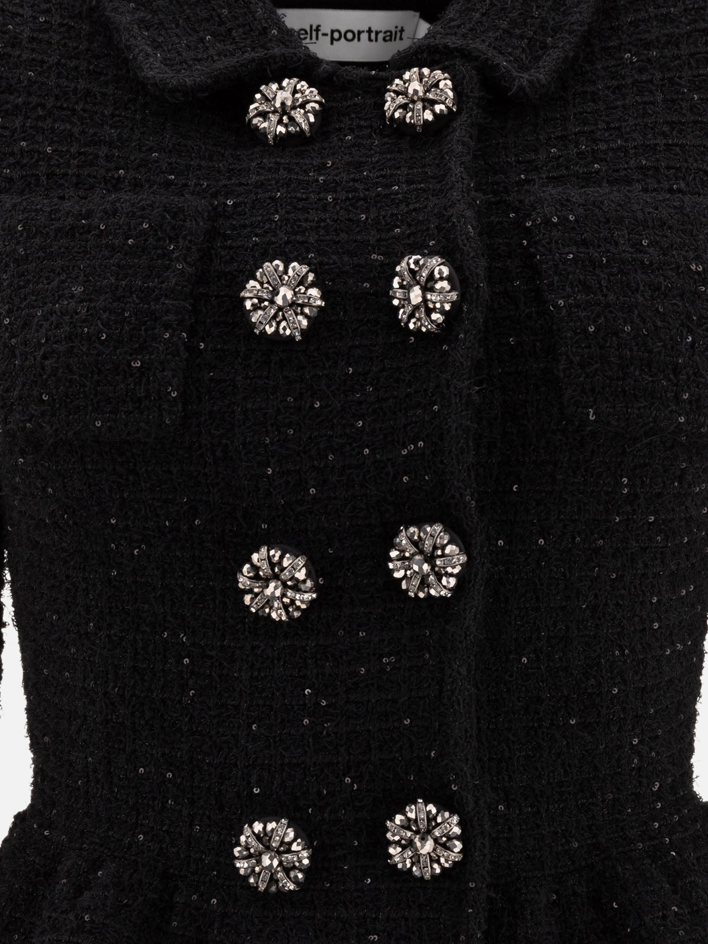 Blazers Solid colour  Black - Self-portrait Women | PDP | VIETTI Online Store | Zoom-Modal_3
