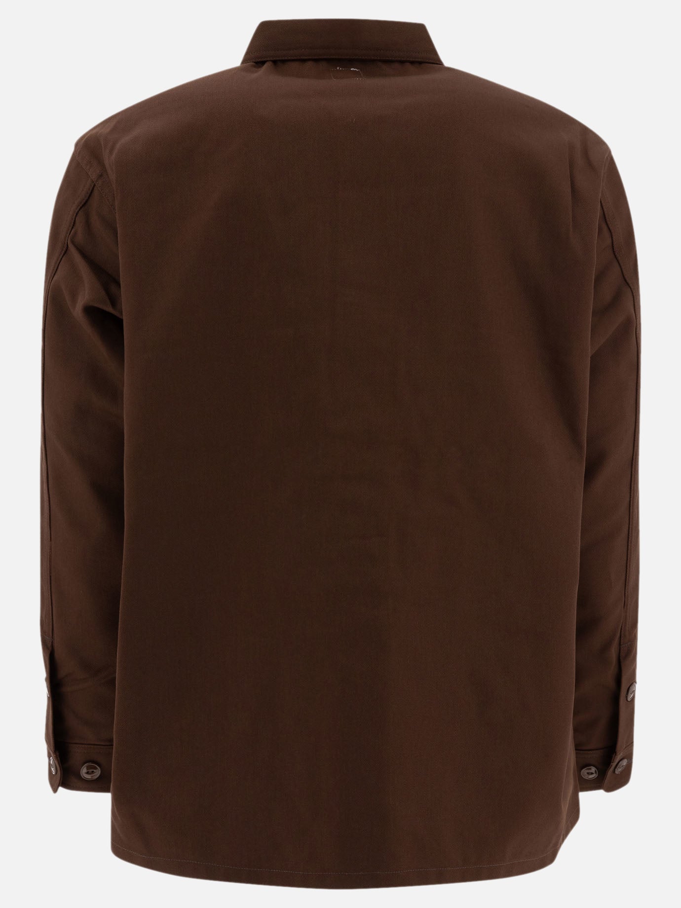 South2 West8 "Smokey" overshirt Brown