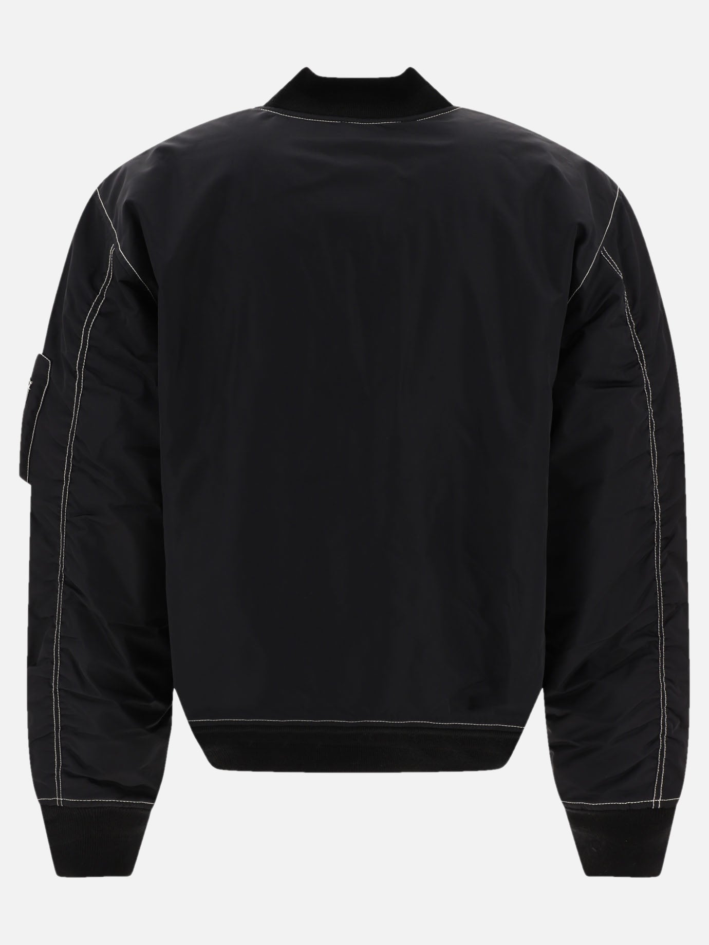 Stüssy "Built" reversible bomber jacket Black