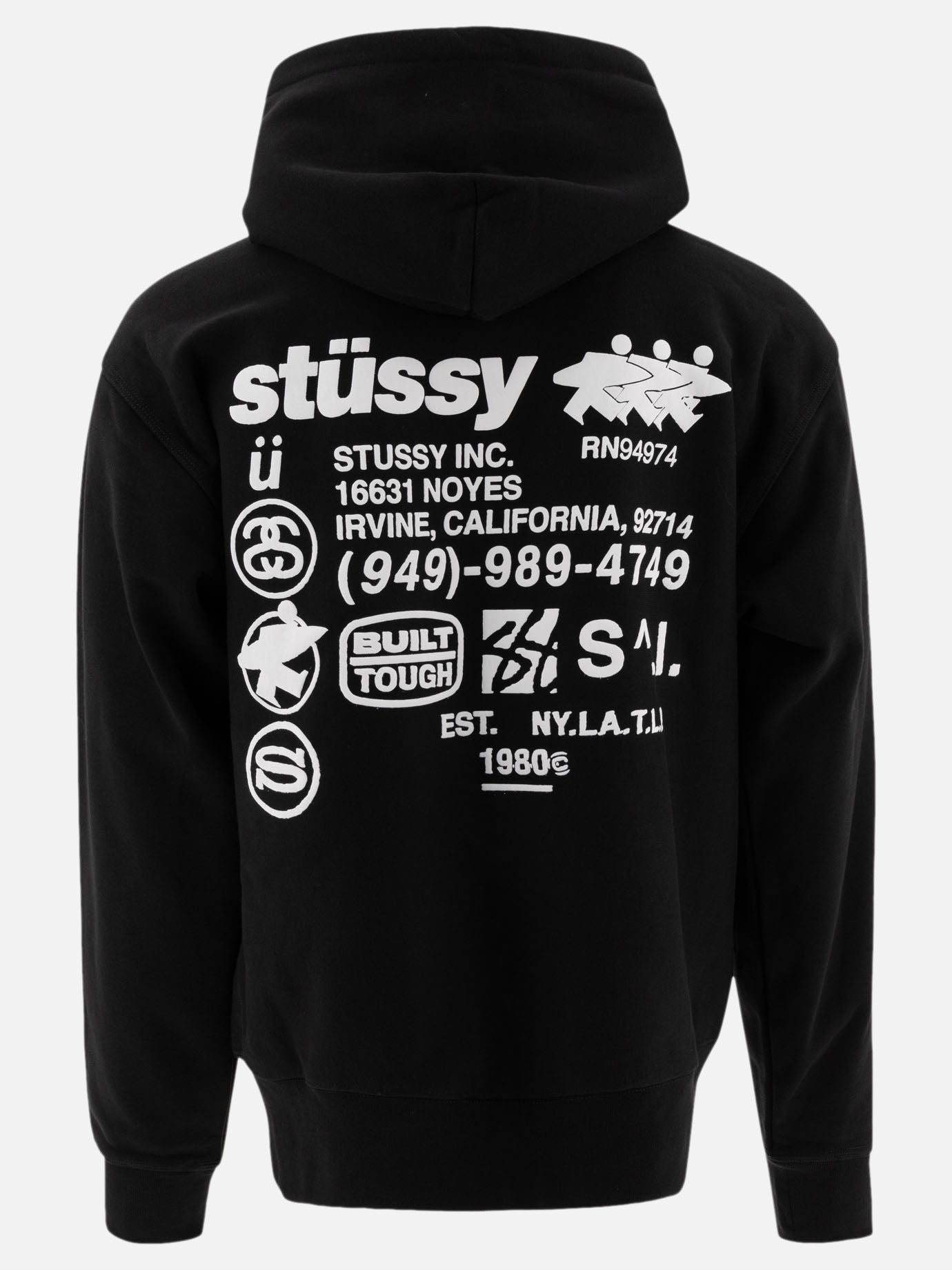 Stüssy "DNA" hoodie Black