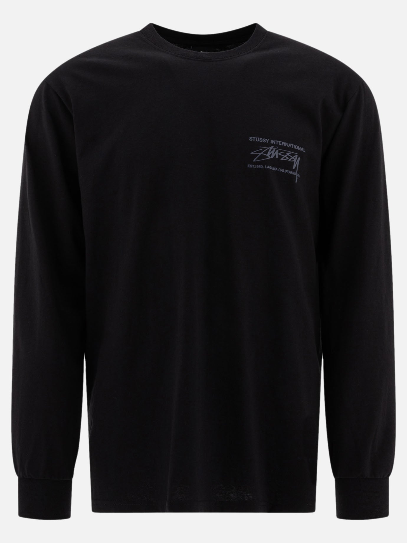 Stüssy "Smooth International" t-shirt Black