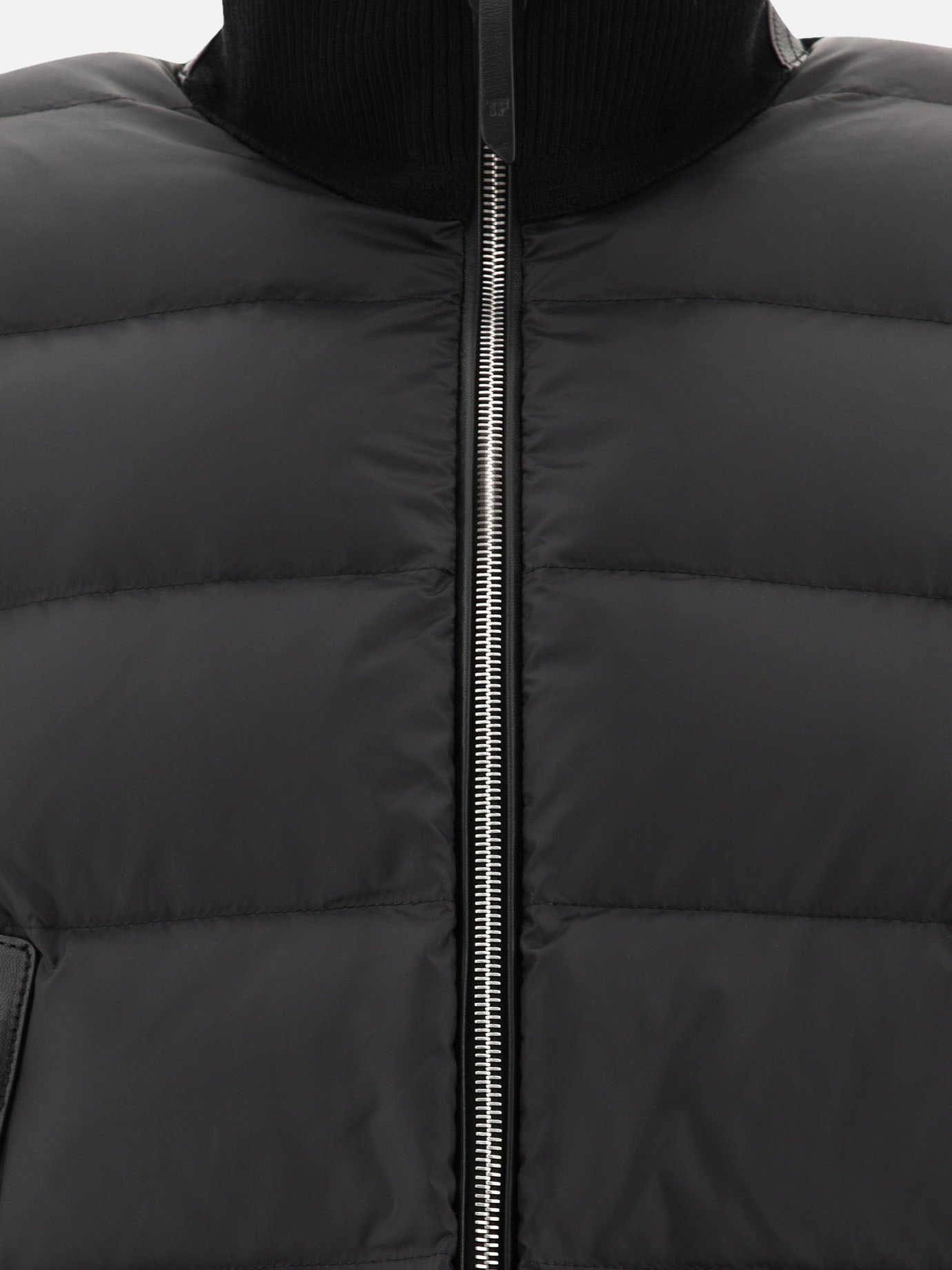 Tricot down jacket